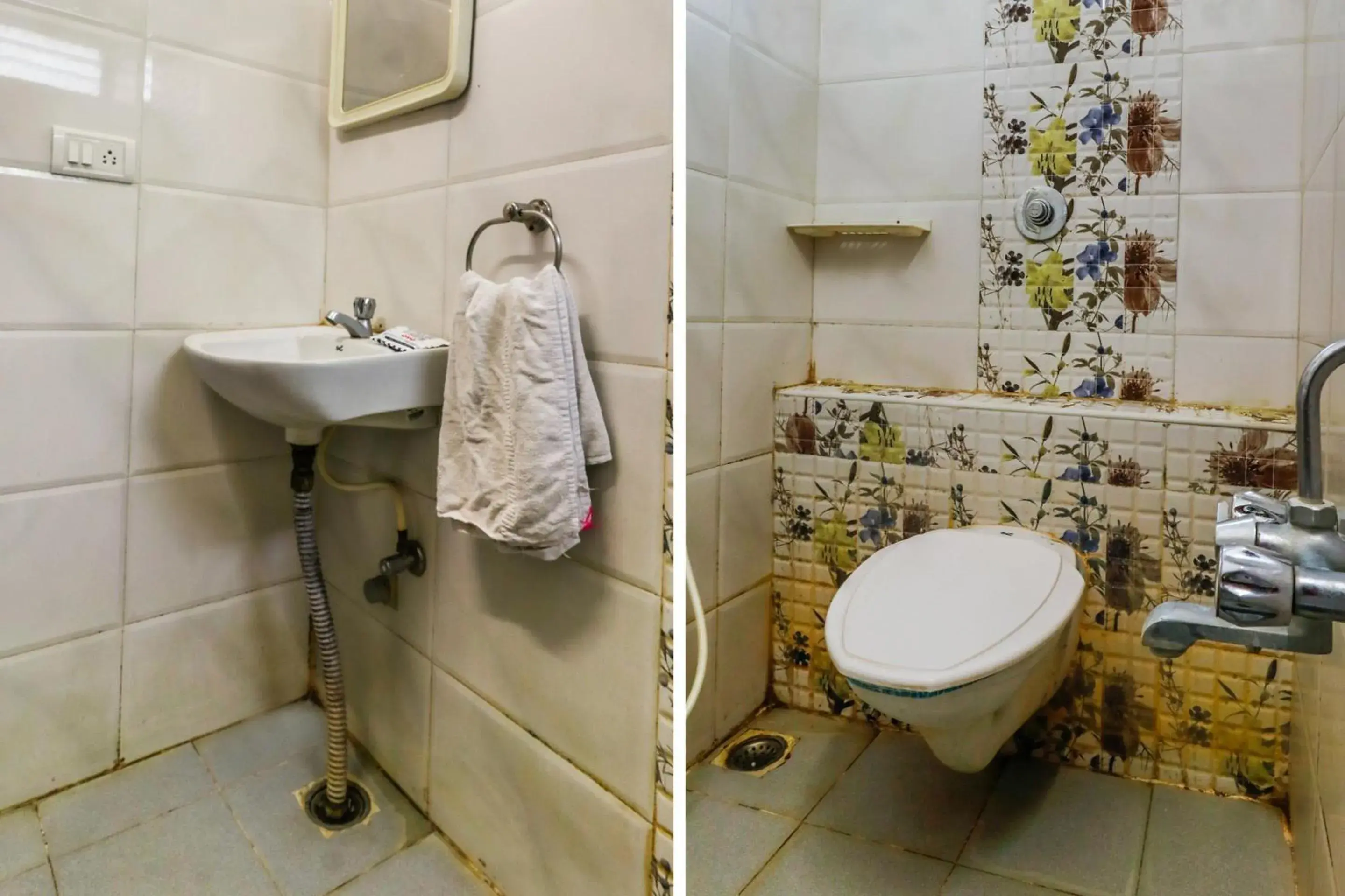 Bathroom in Hotel O The Royal Park Bathroom in Hotel O The Royal Park