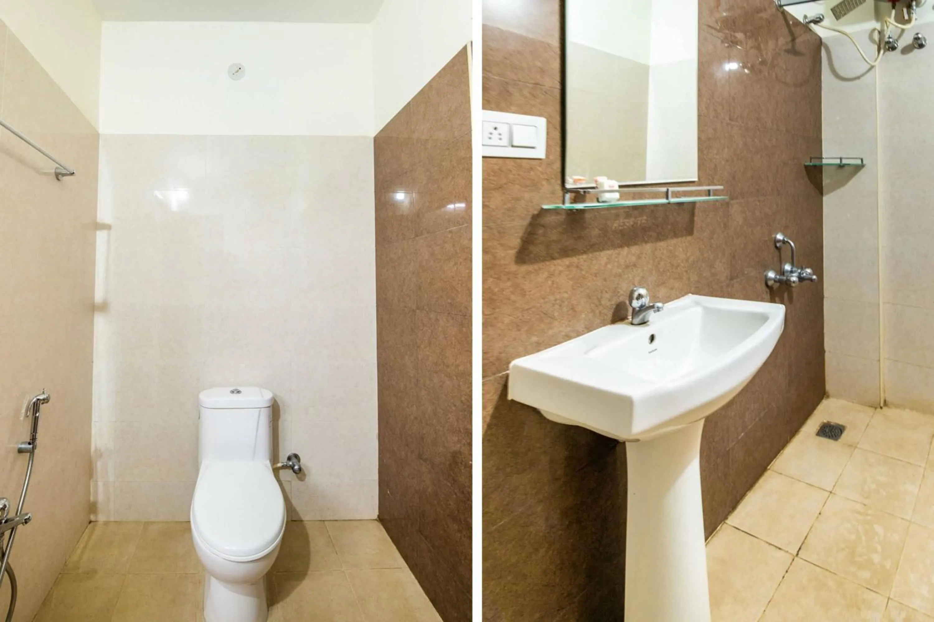 Bathroom in Hotel O Sagar Comforts