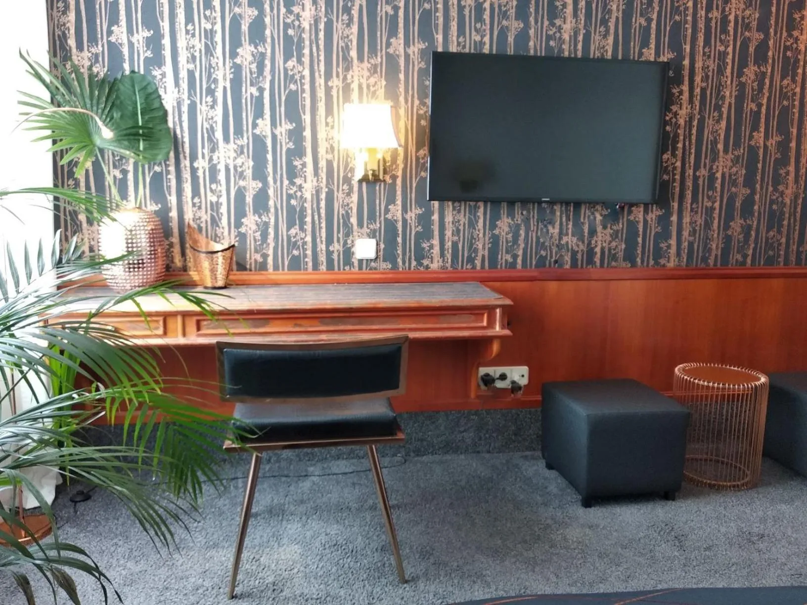 Seating area in Boutique Hotel Krone München