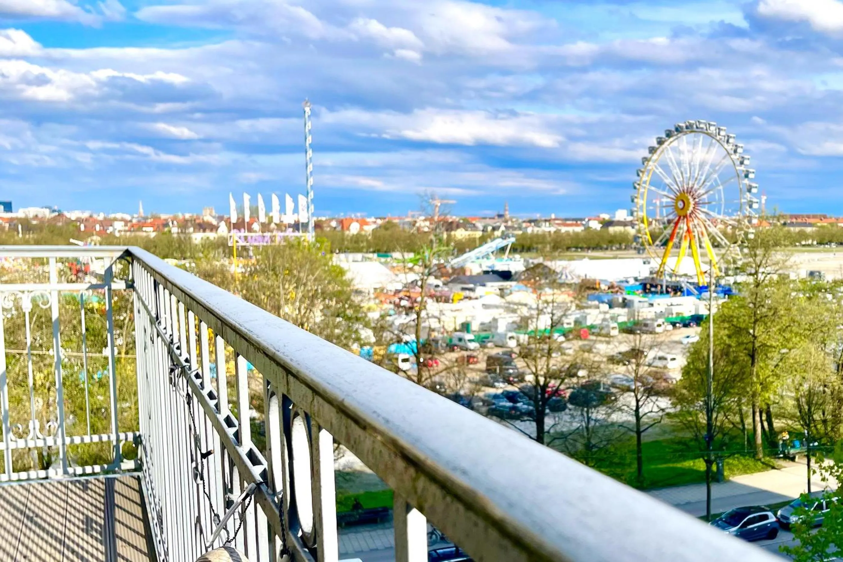 Balcony/Terrace in Boutique Hotel Krone München
