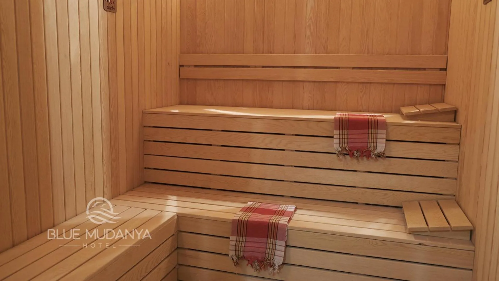 Sauna in BLUE MUDANYA HOTEL