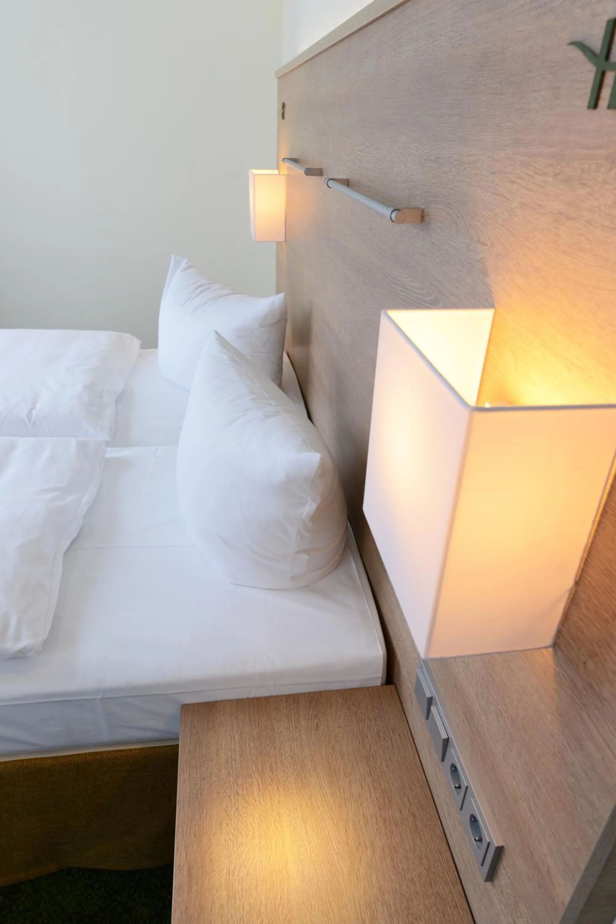 Decorative detail, Bed in Der Bayerische Hof