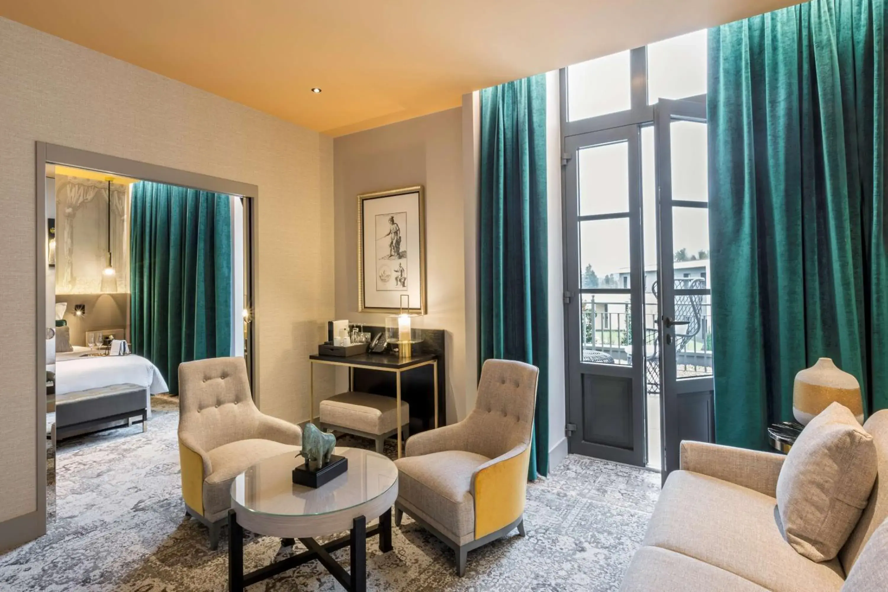 King Suite with Private Terrace in Hôtel & Spa Les Sept Fontaines Best Western Premier King Suite with Private Terrace in Hôtel & Spa Les Sept Fontaines Best Western Premier