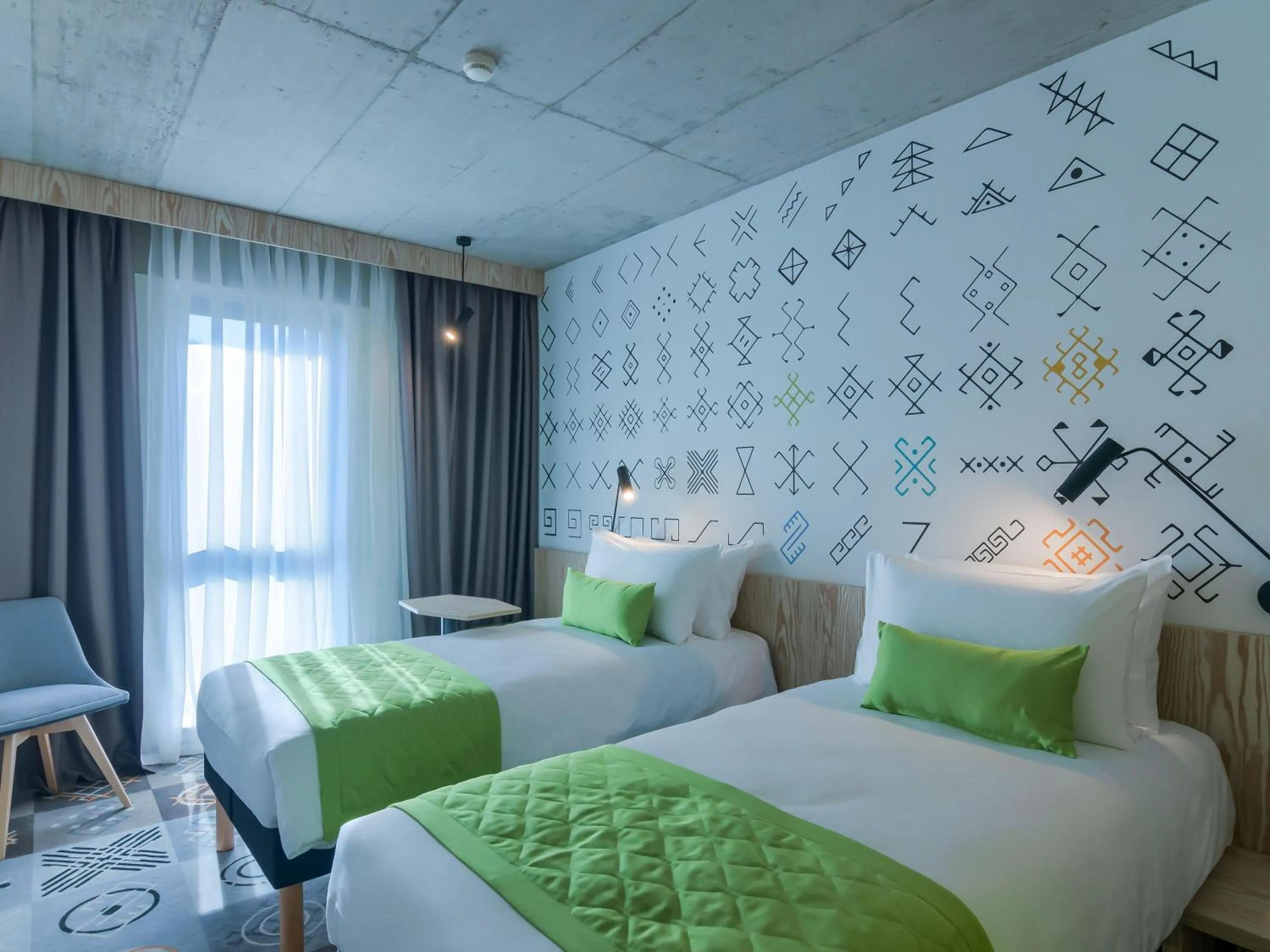 Bedroom, Bed in ibis Styles Bucharest City Center