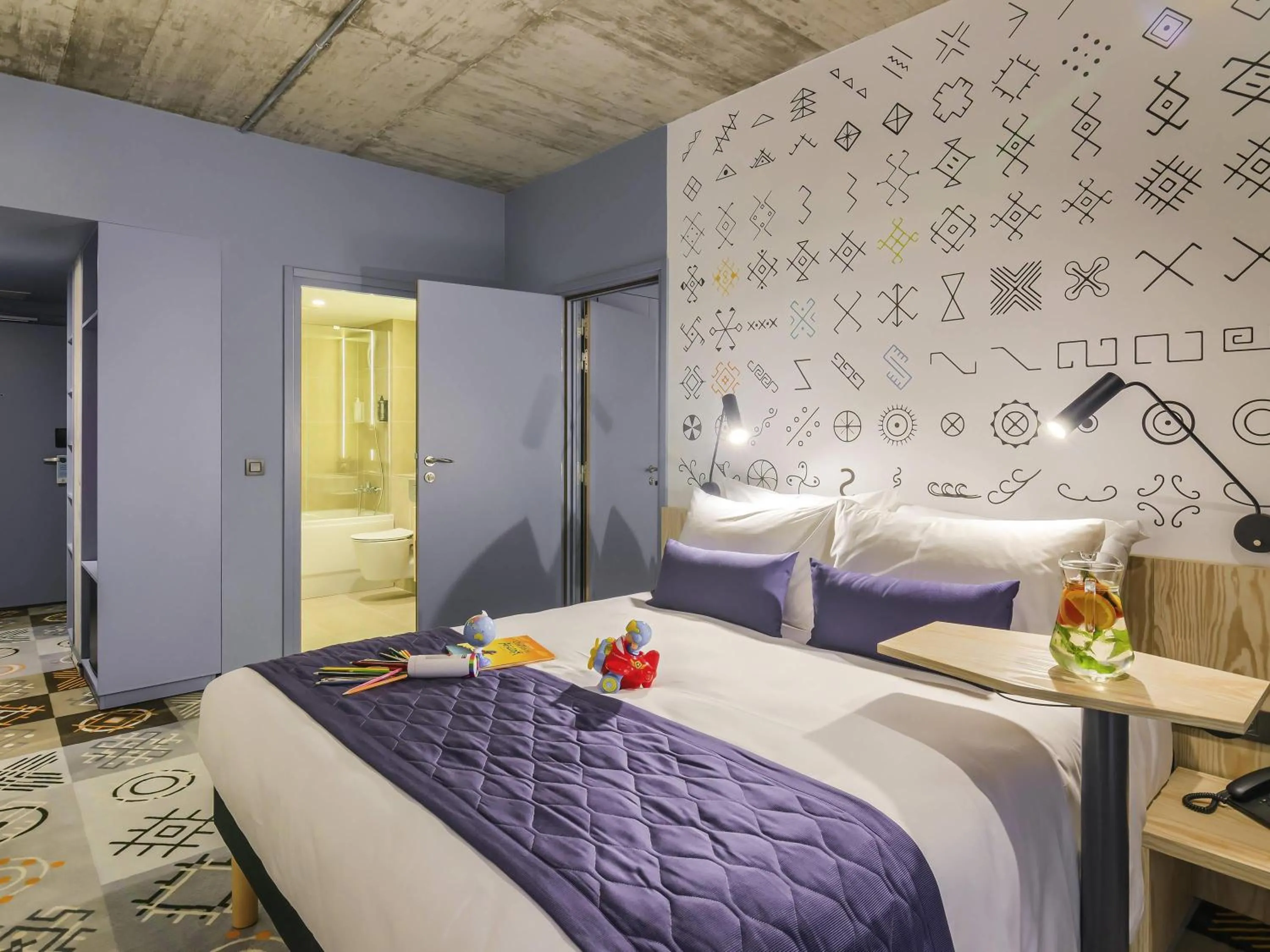 Property building, Bed in ibis Styles Bucharest City Center
