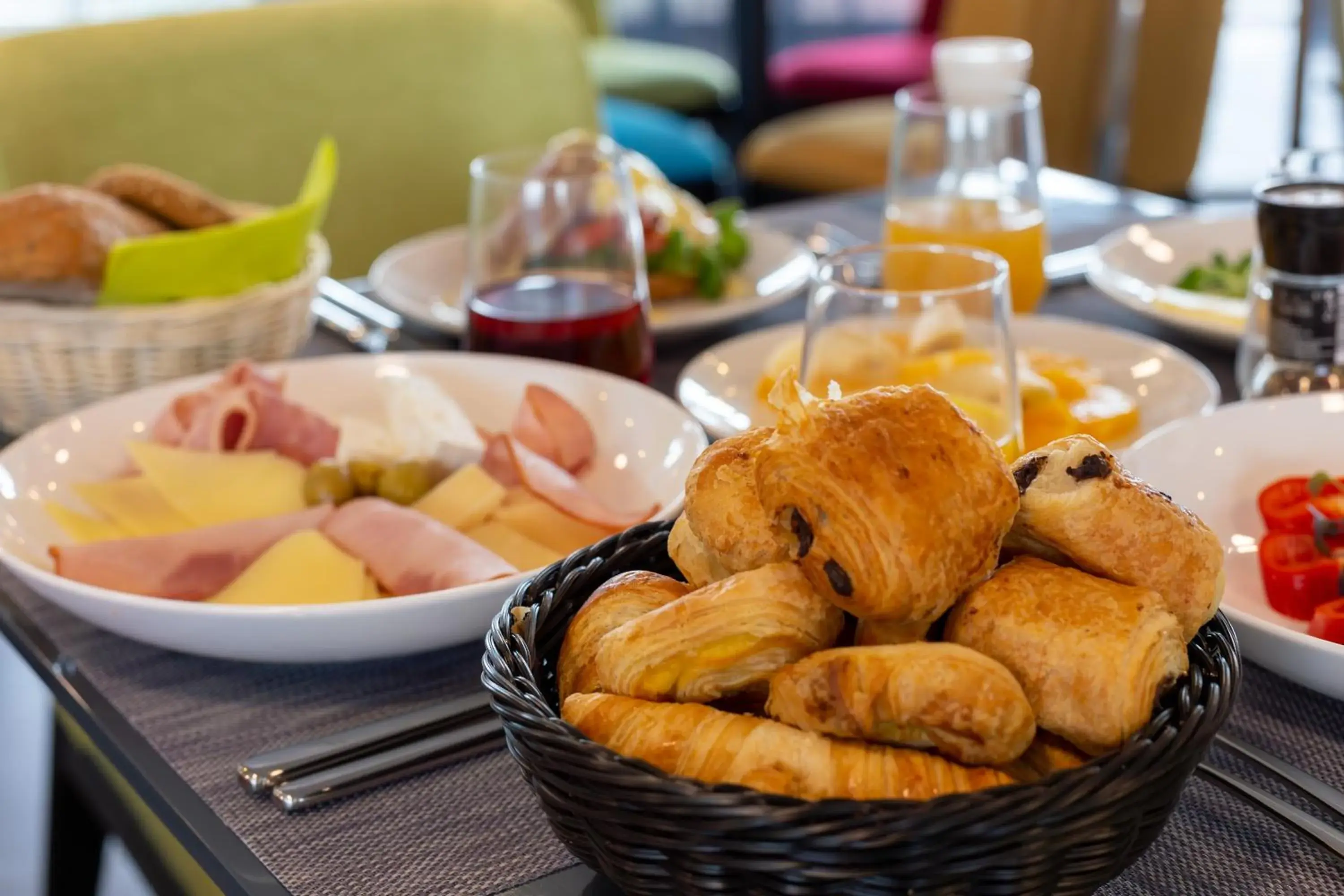 Continental breakfast in Ibis Styles Bucharest Airport Continental breakfast in Ibis Styles Bucharest Airport