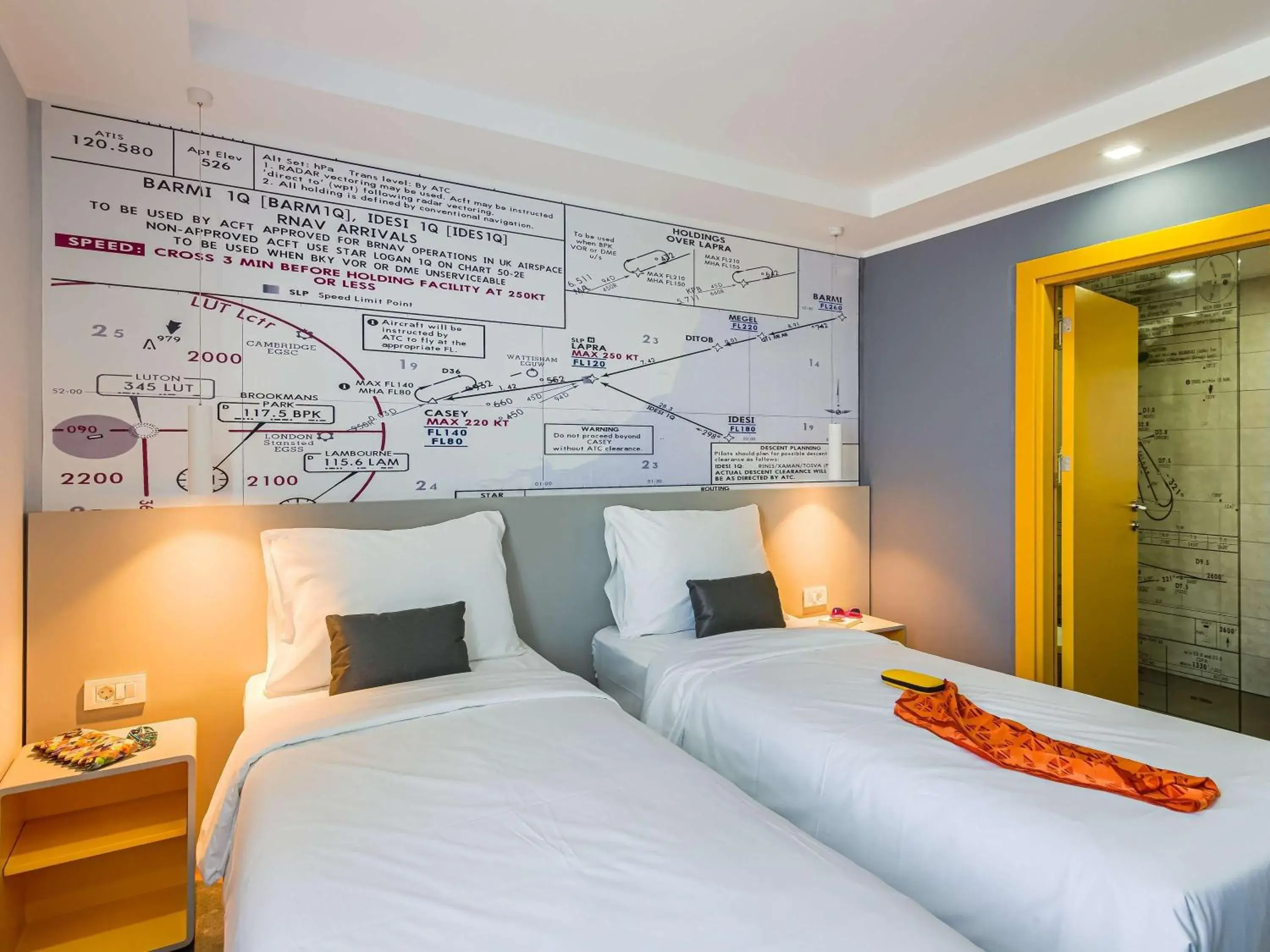 Bedroom, Bed in Ibis Styles Bucharest Airport Bedroom, Bed in Ibis Styles Bucharest Airport