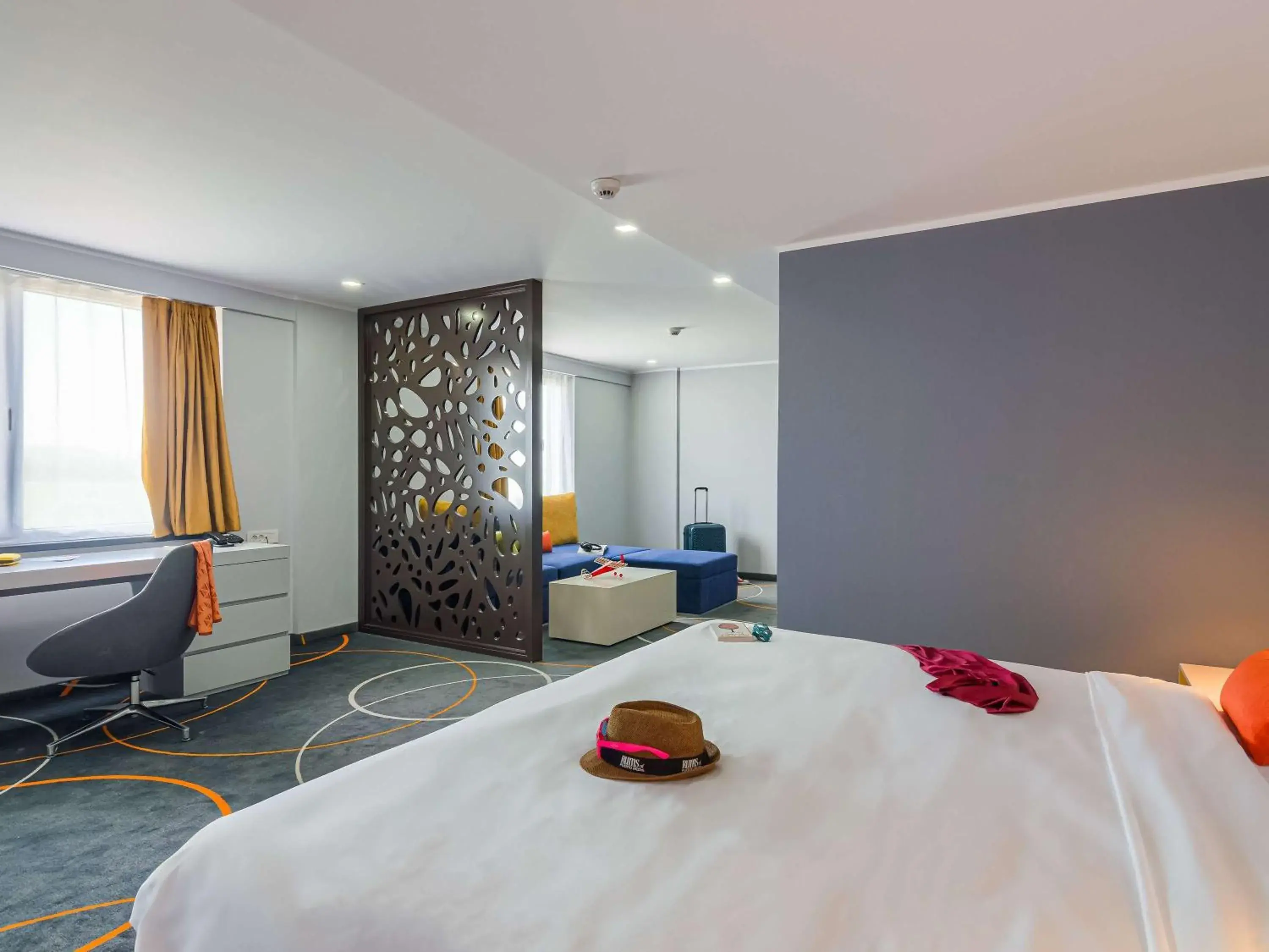 Bedroom, Bed in Ibis Styles Bucharest Airport Bedroom, Bed in Ibis Styles Bucharest Airport