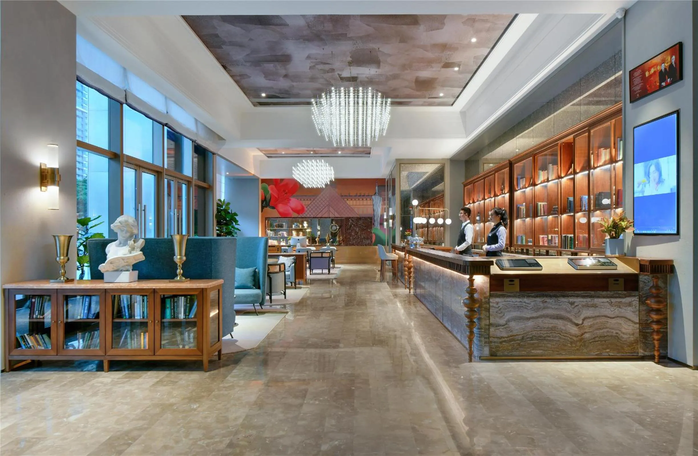 Lobby or reception in Mercure Guangzhou Nansha