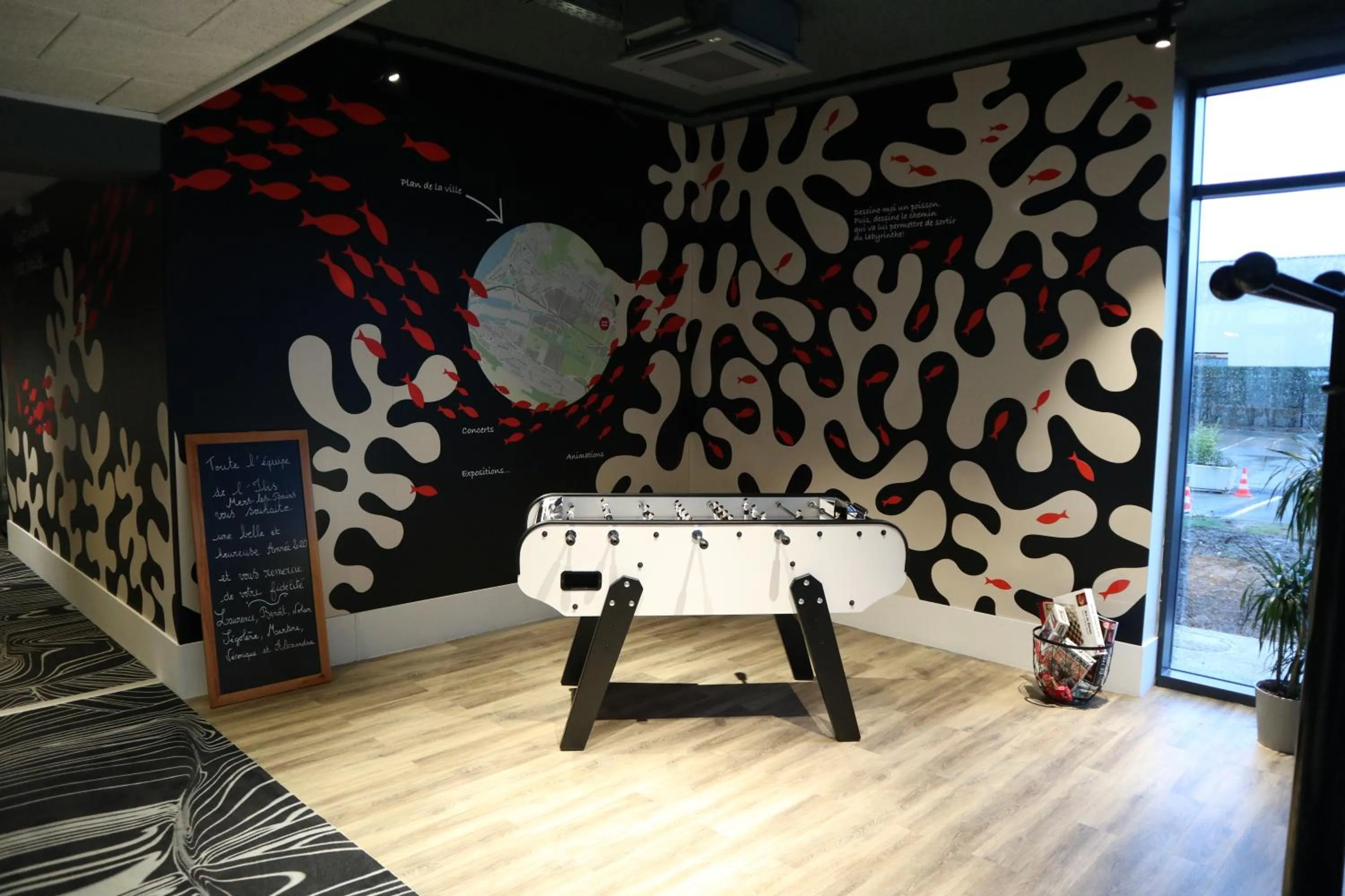 Game Room in ibis Styles Le Treport Mers Les Bains