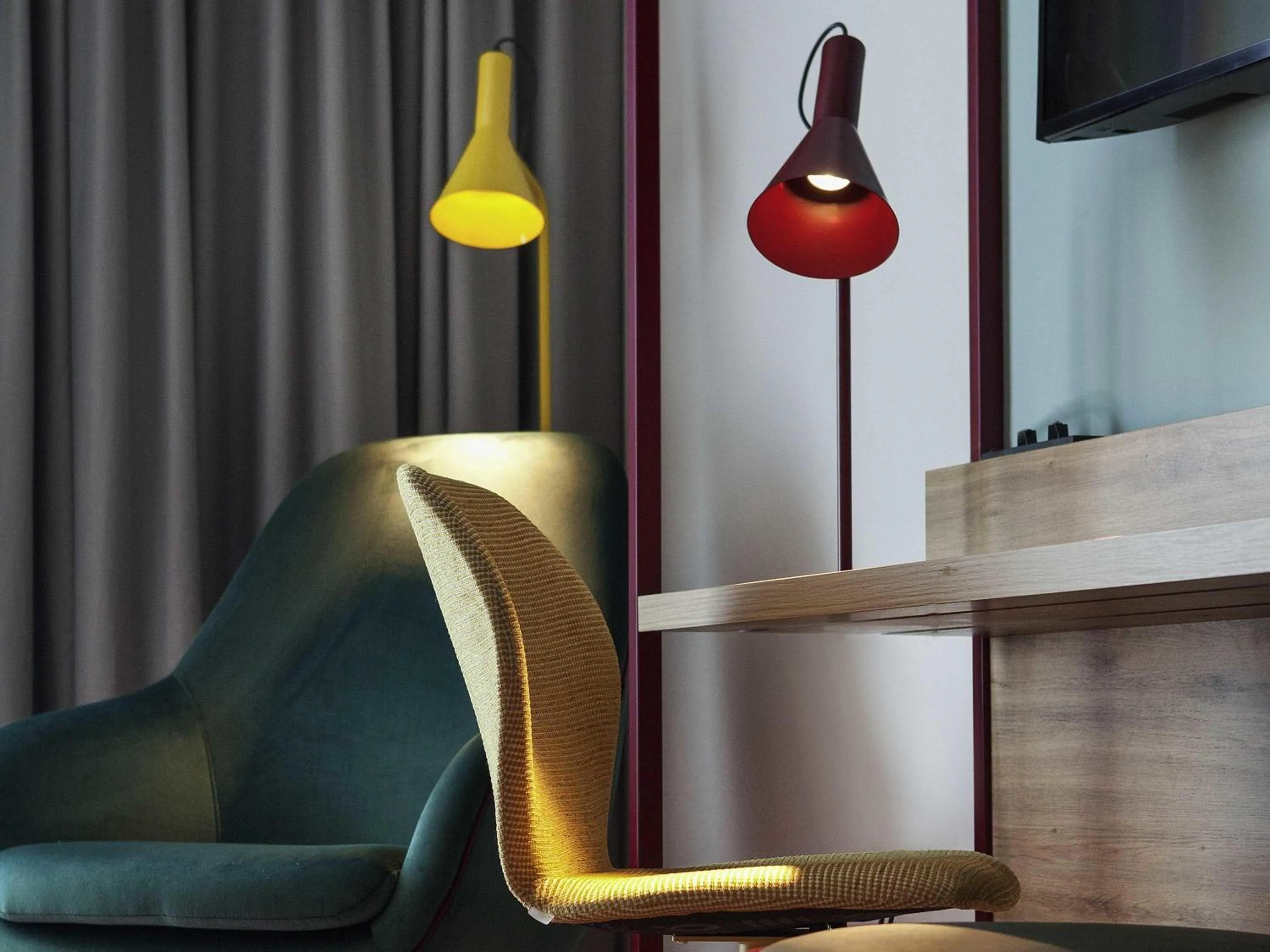 Bedroom in ibis Styles Klagenfurt am Woerthersee