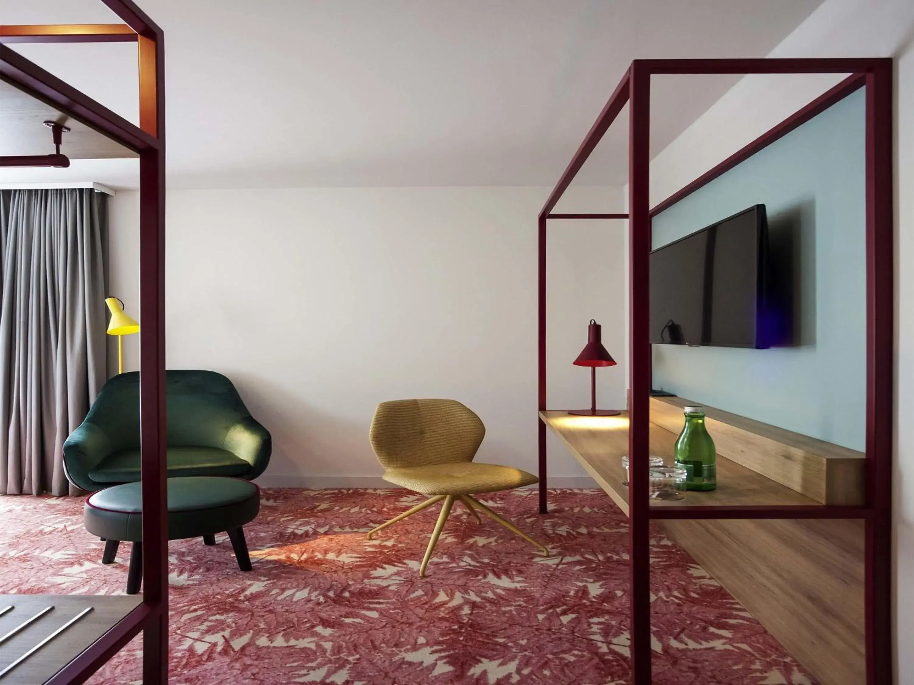 Bedroom in ibis Styles Klagenfurt am Woerthersee Bedroom in ibis Styles Klagenfurt am Woerthersee