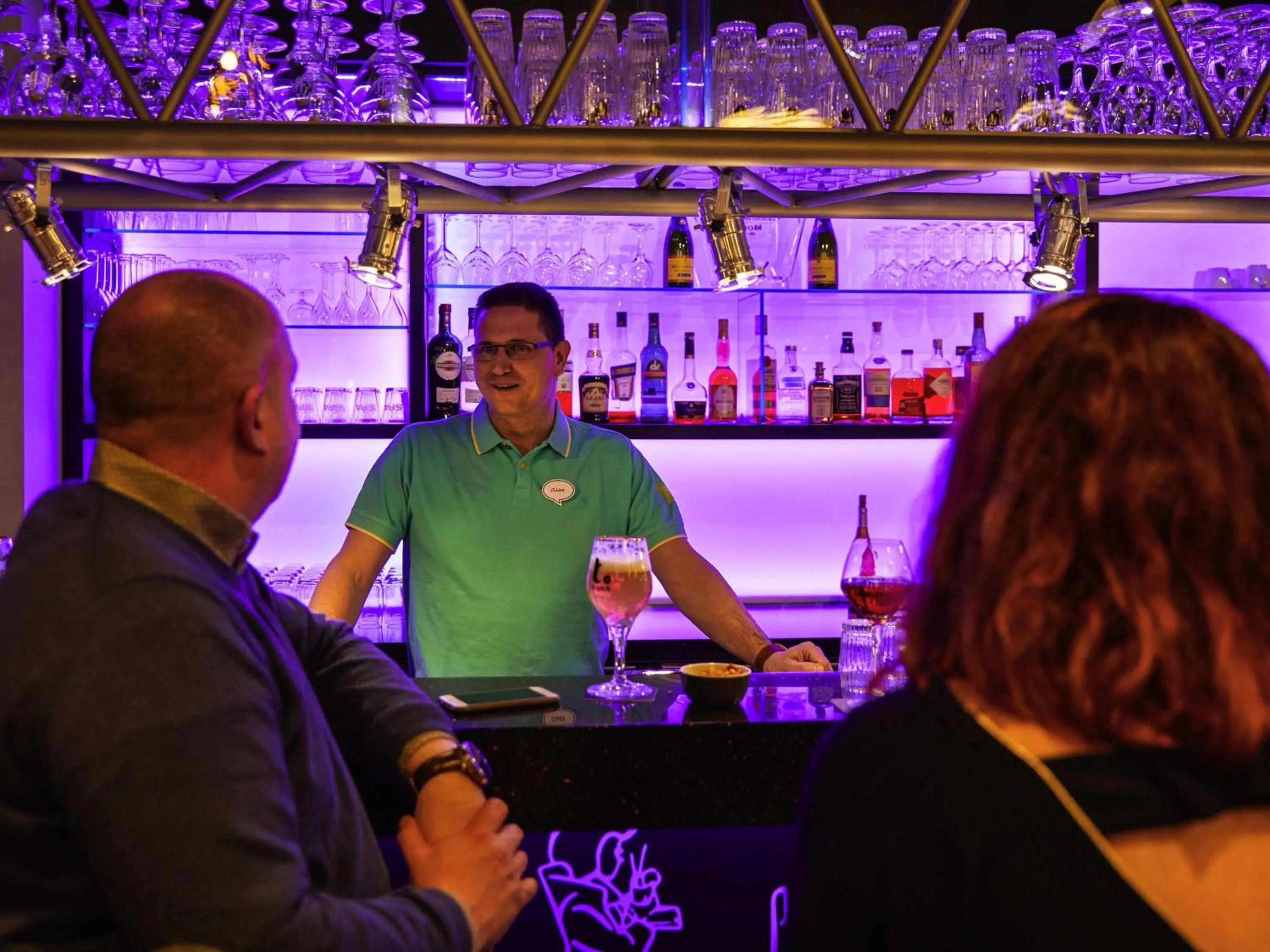 Lounge or bar in ibis Styles Liege Guillemins