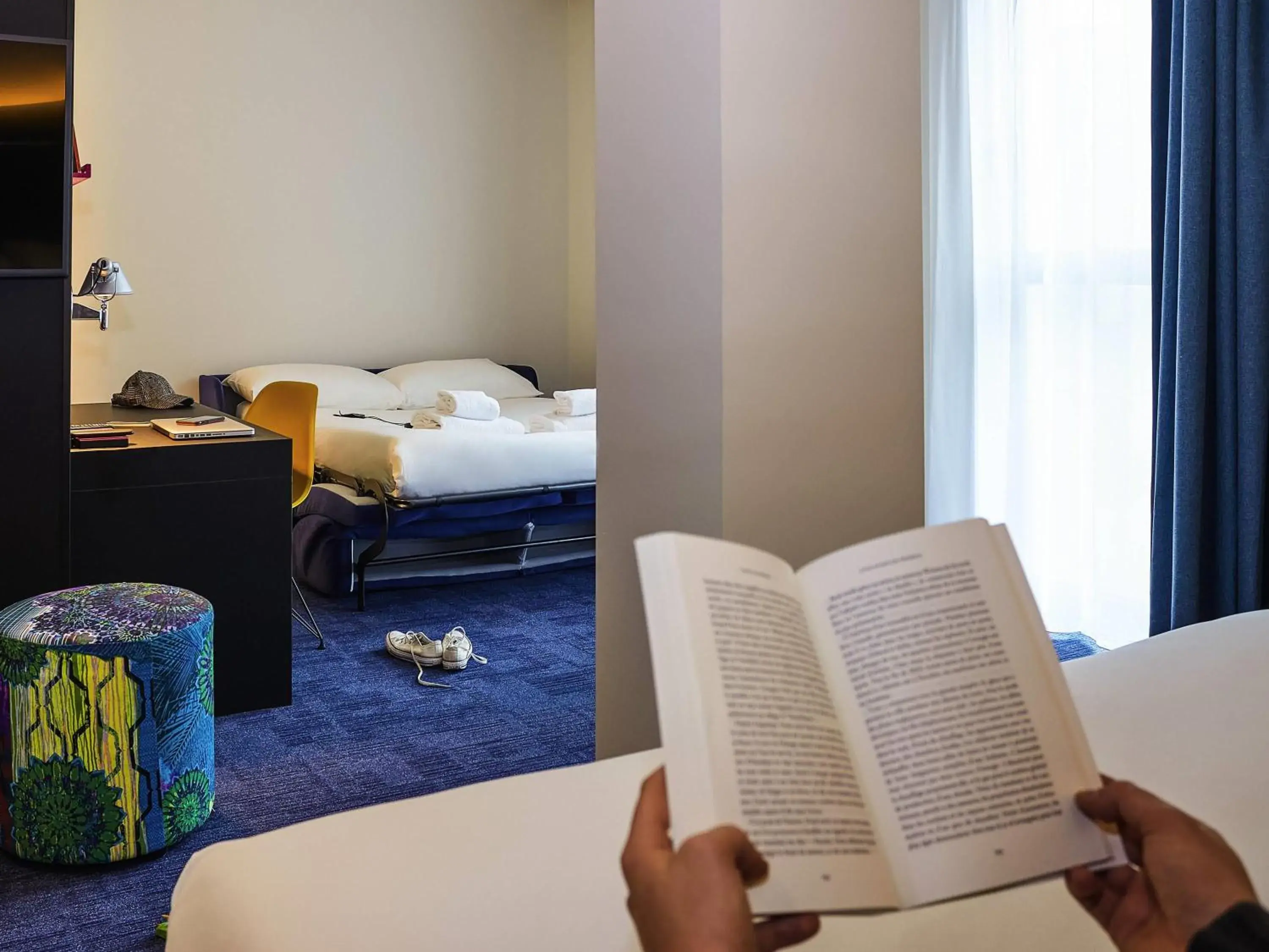 Bedroom, Bed in ibis Styles Liege Guillemins Bedroom, Bed in ibis Styles Liege Guillemins