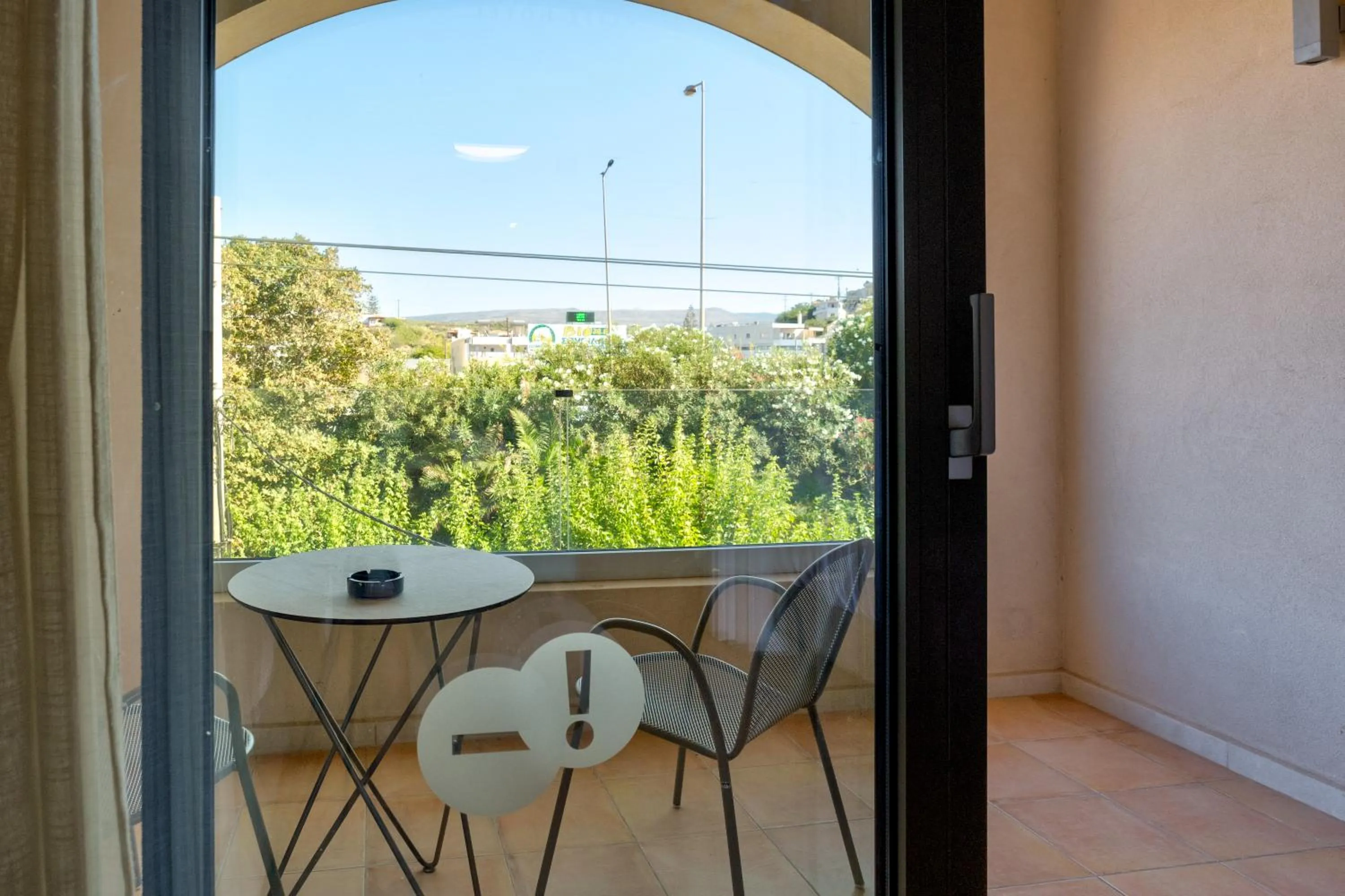 Balcony/Terrace in White Olive Elite Rethymno