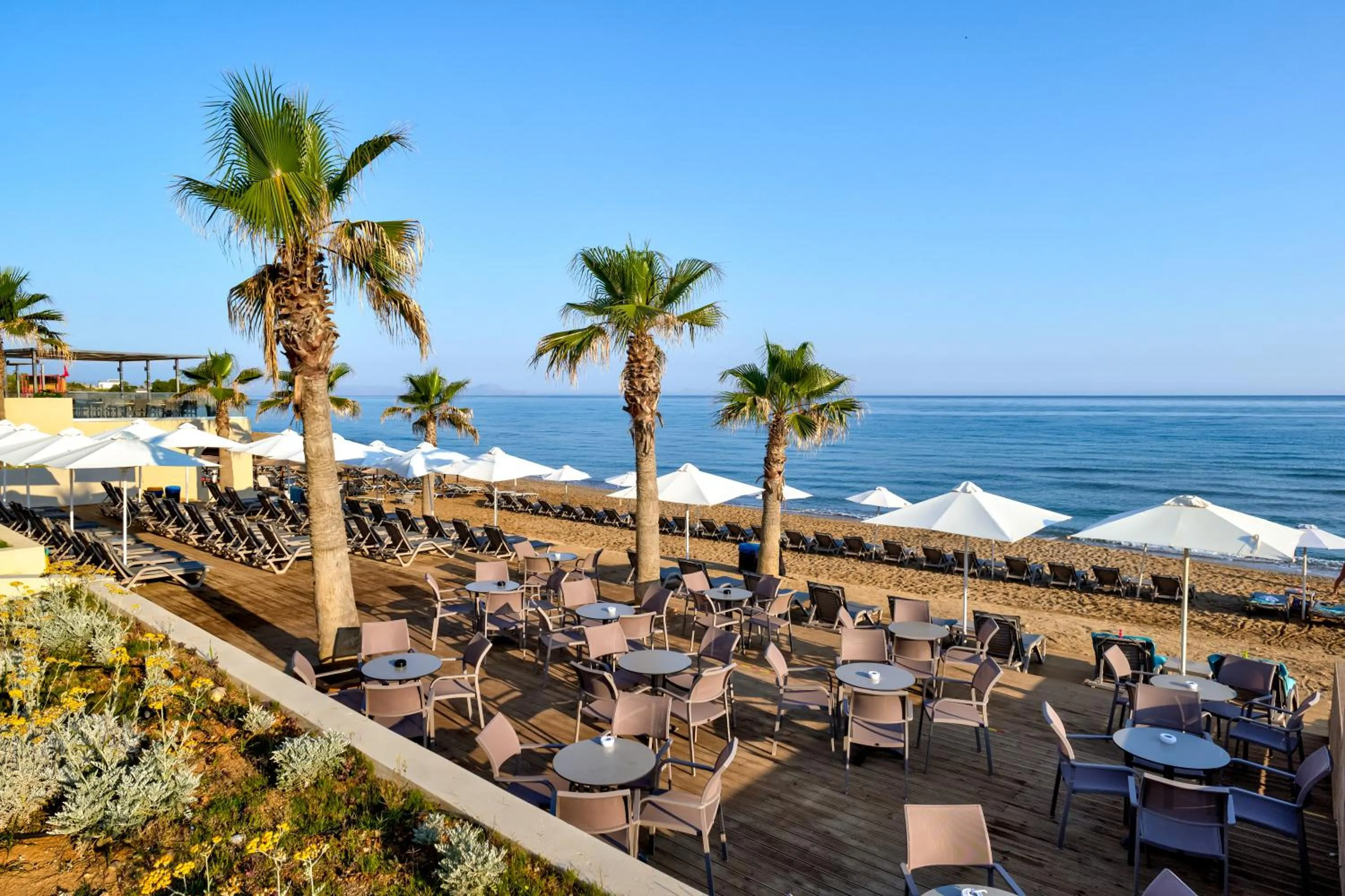 Balcony/Terrace in White Olive Elite Rethymno