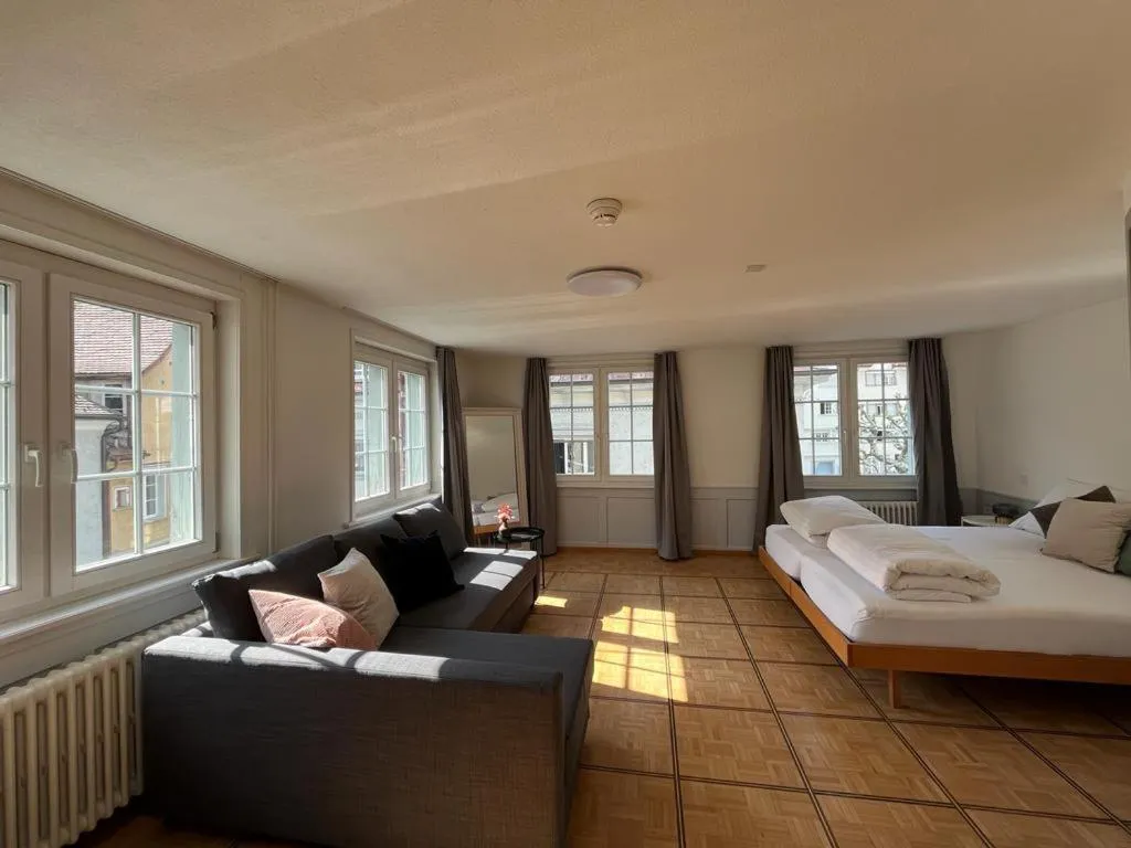 Photo of the whole room, Bed in Hotel Untertor by Maier - Self-Check-in