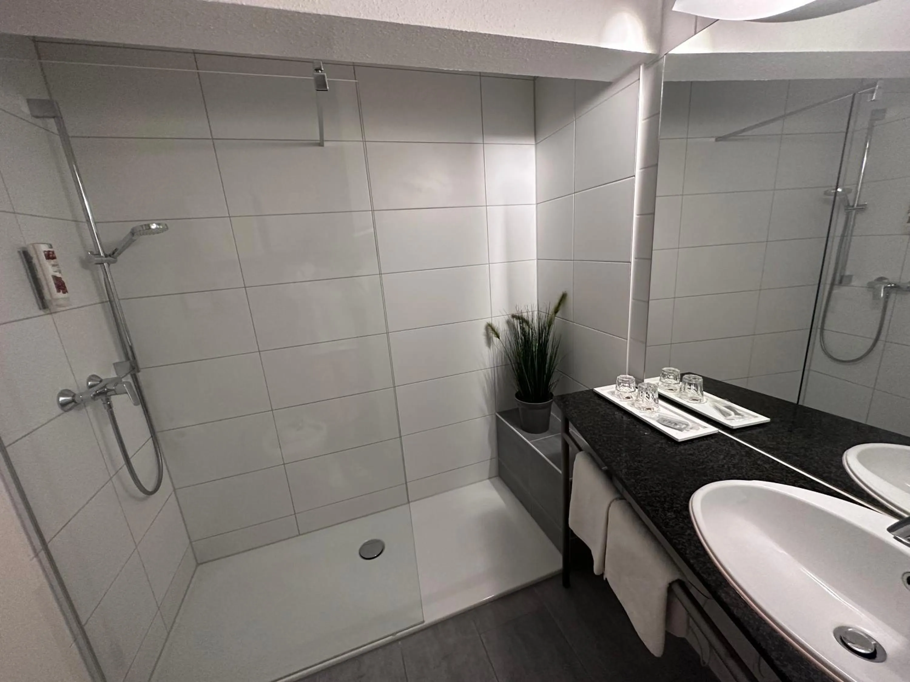 Bathroom in hogh Hotel Heilbronn