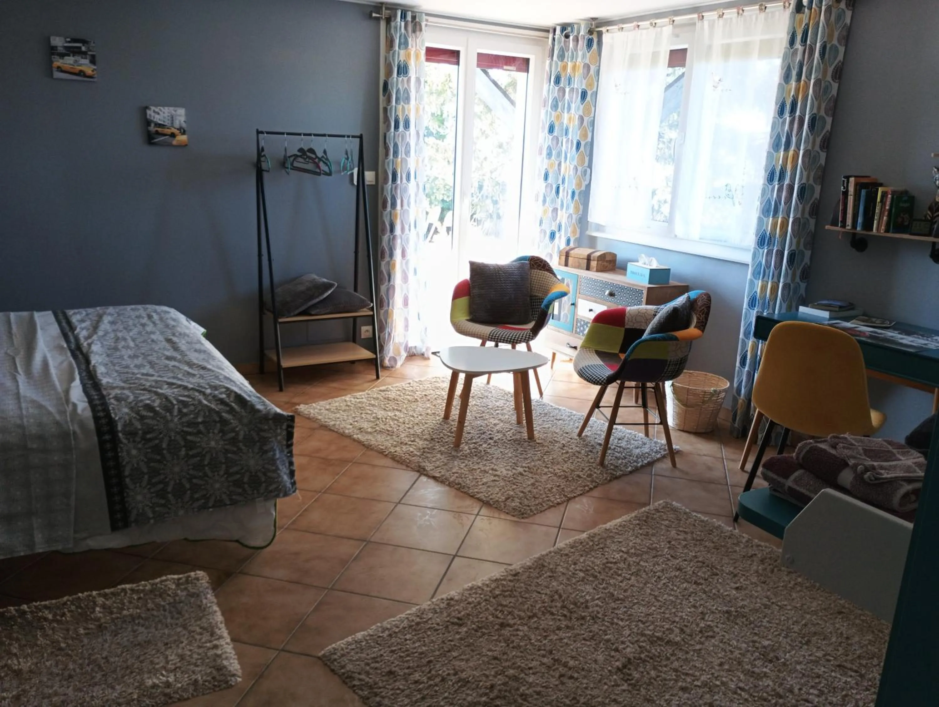 Bed in Chambres d'Hôtes de l'Avison