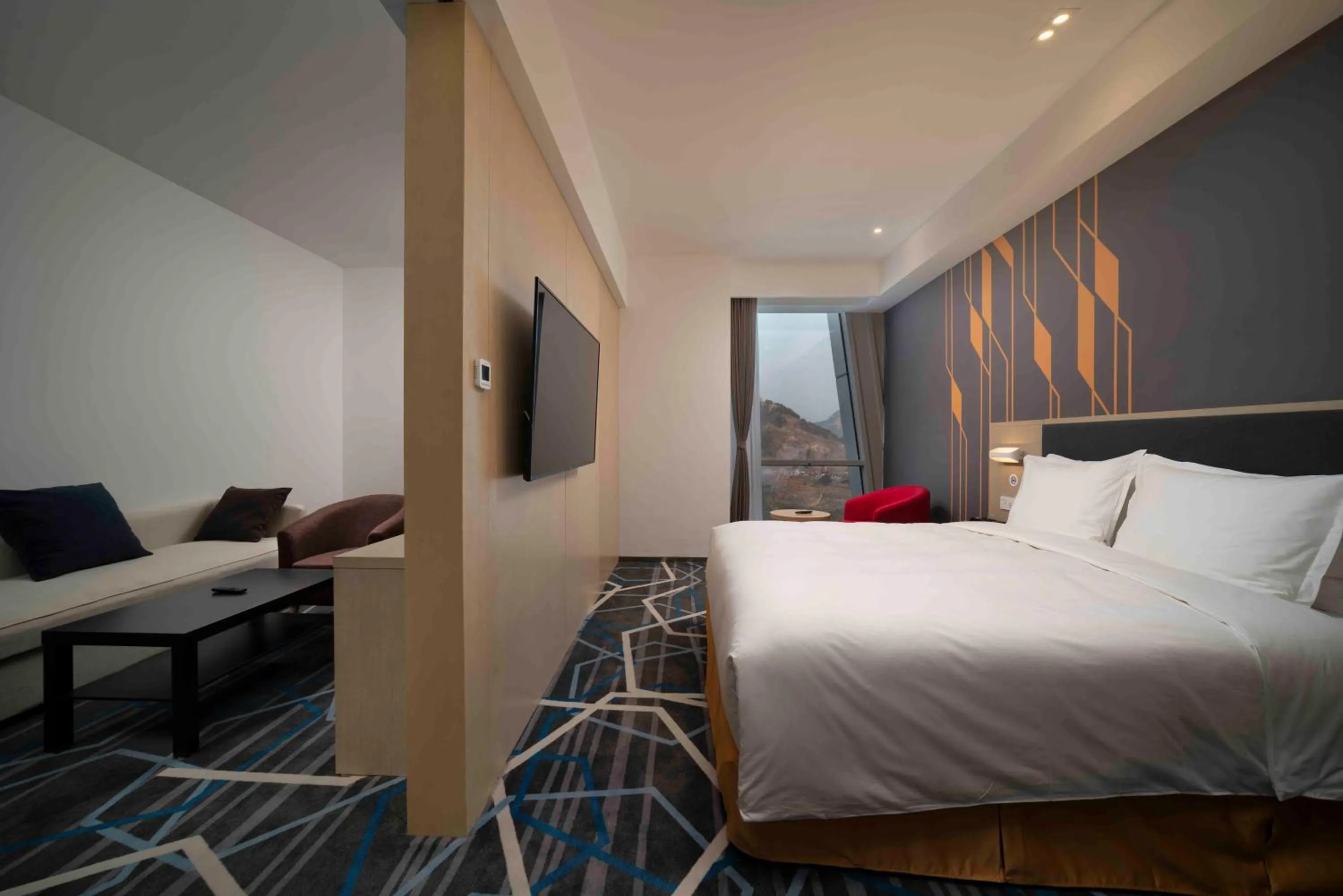 Bed in Holiday Inn Express Qingdao Innovation Park by IHG
