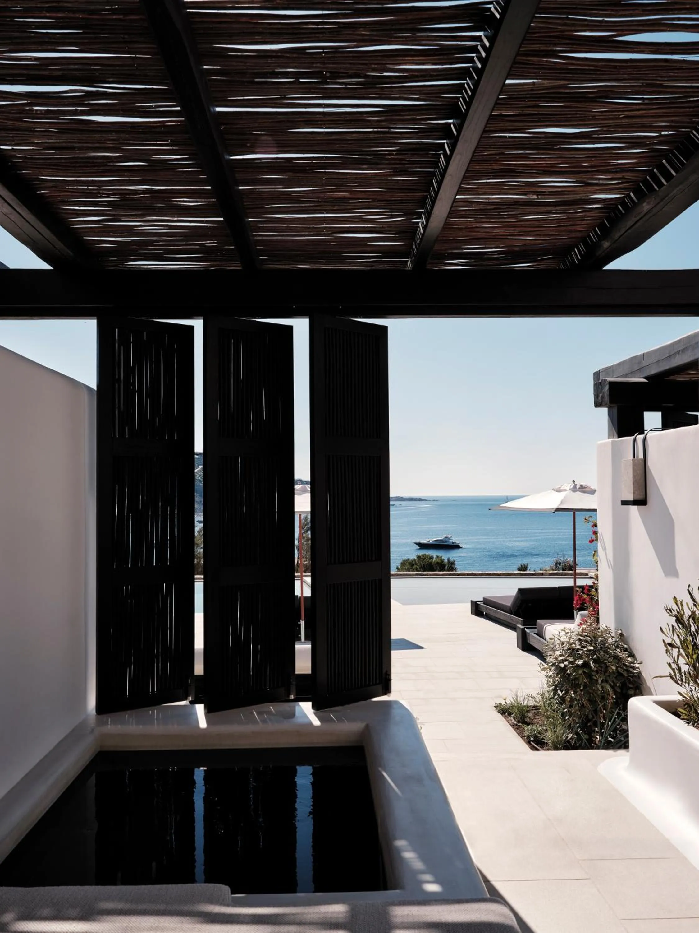 Sea view in Kalesma Mykonos