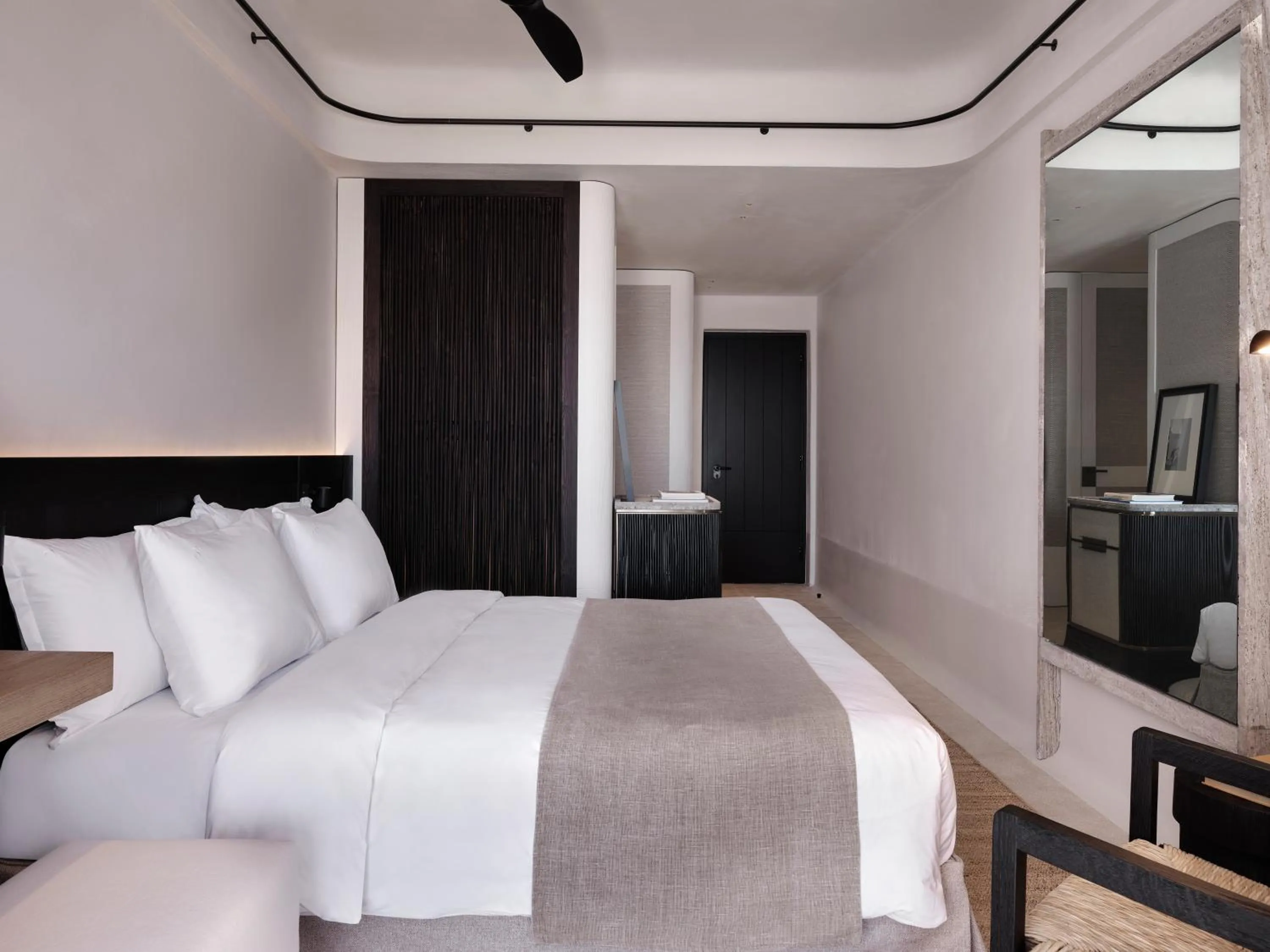 Bedroom, Bed in Kalesma Mykonos