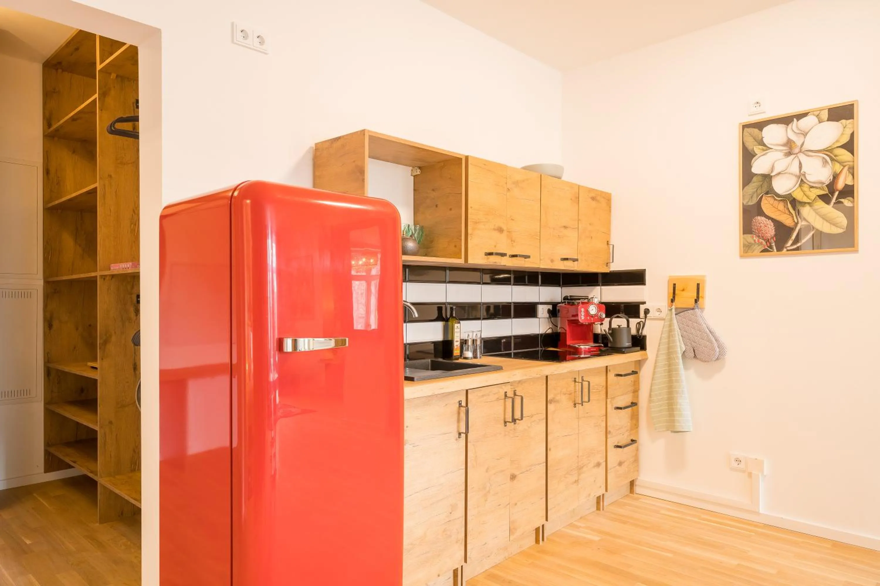 Kitchen or kitchenette in Design Apartments - "Am Weinberg"