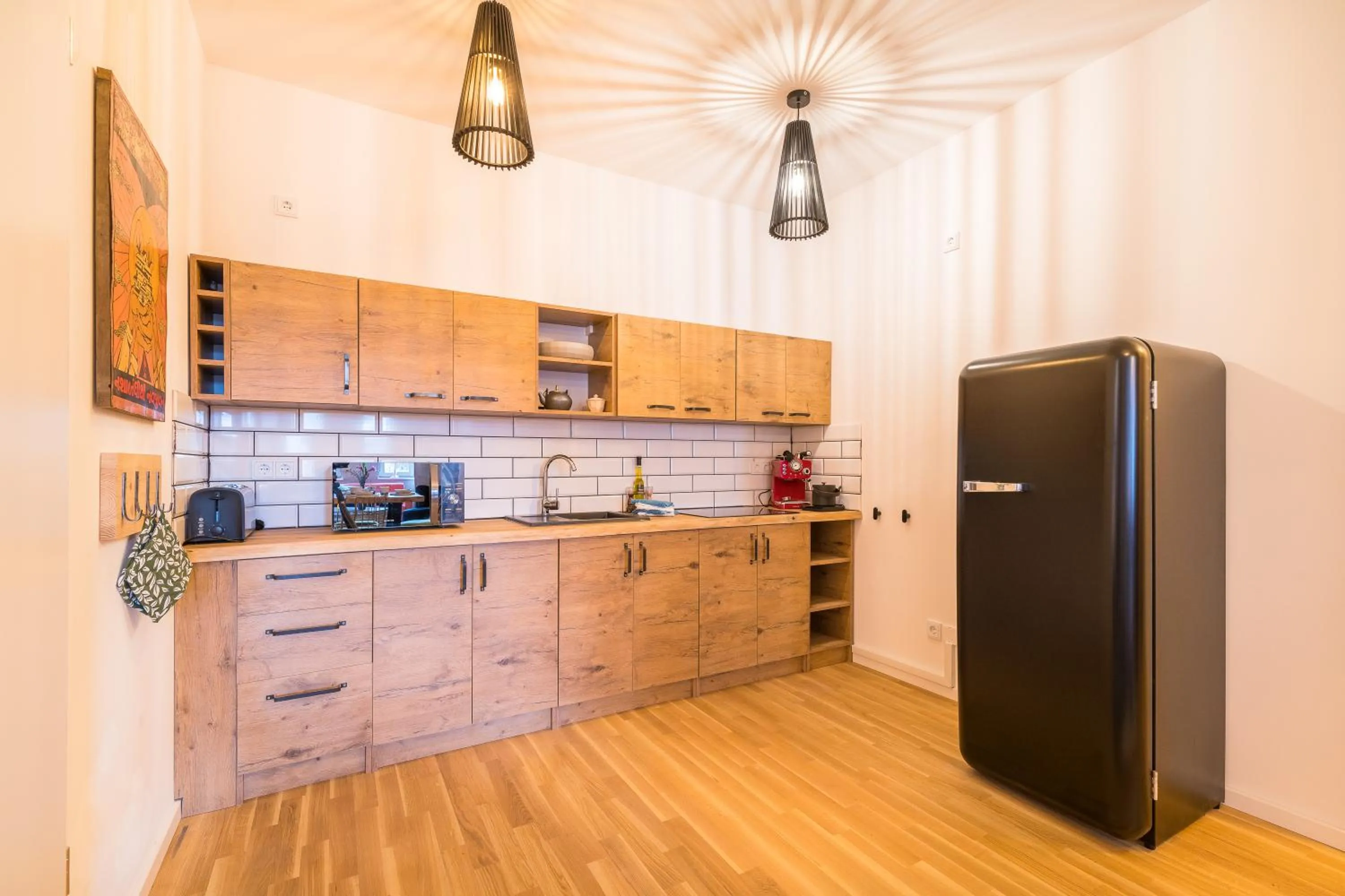 Kitchen or kitchenette in Design Apartments - "Am Weinberg"