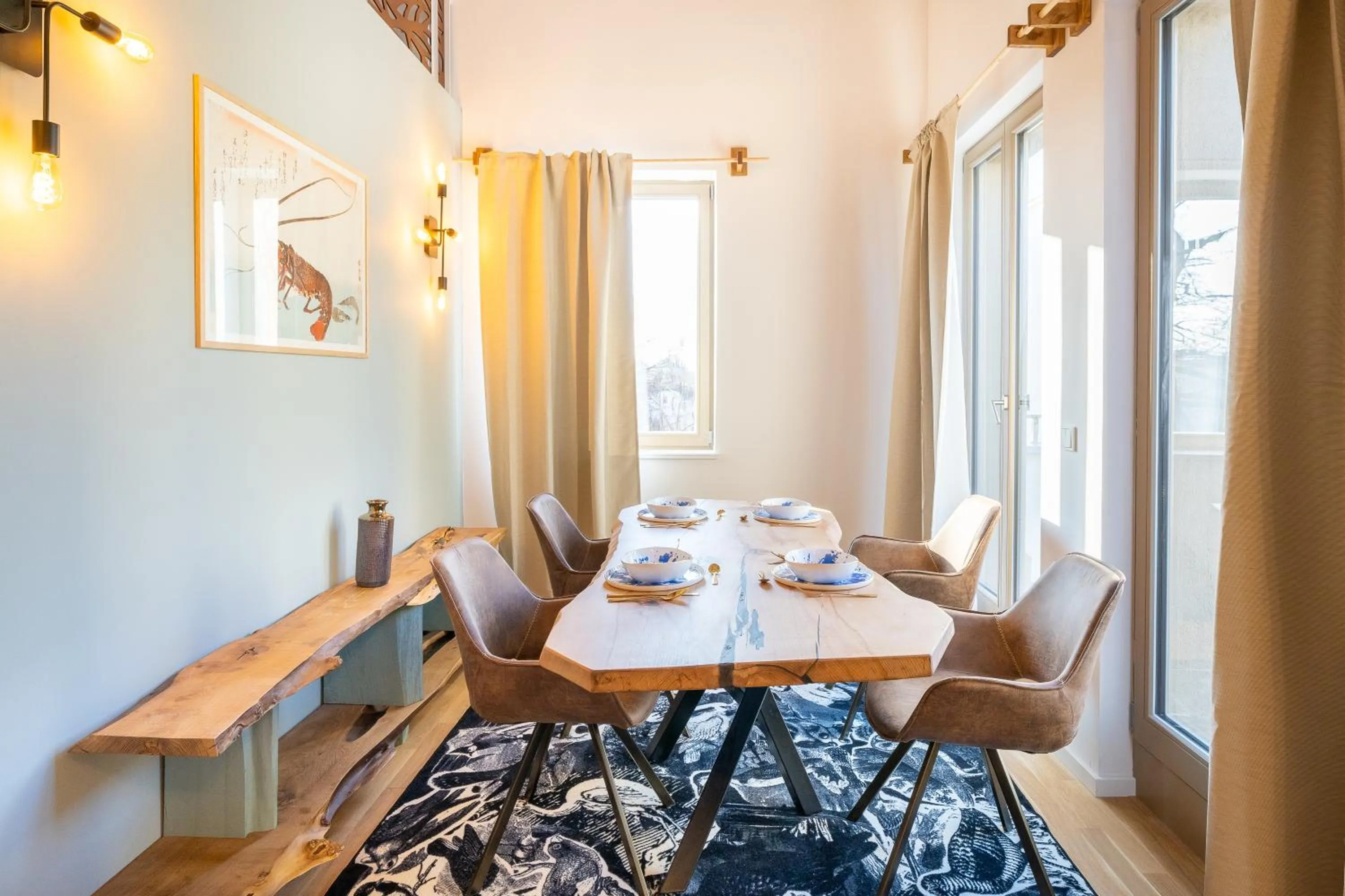 Living room in Design Apartments - "Am Weinberg"