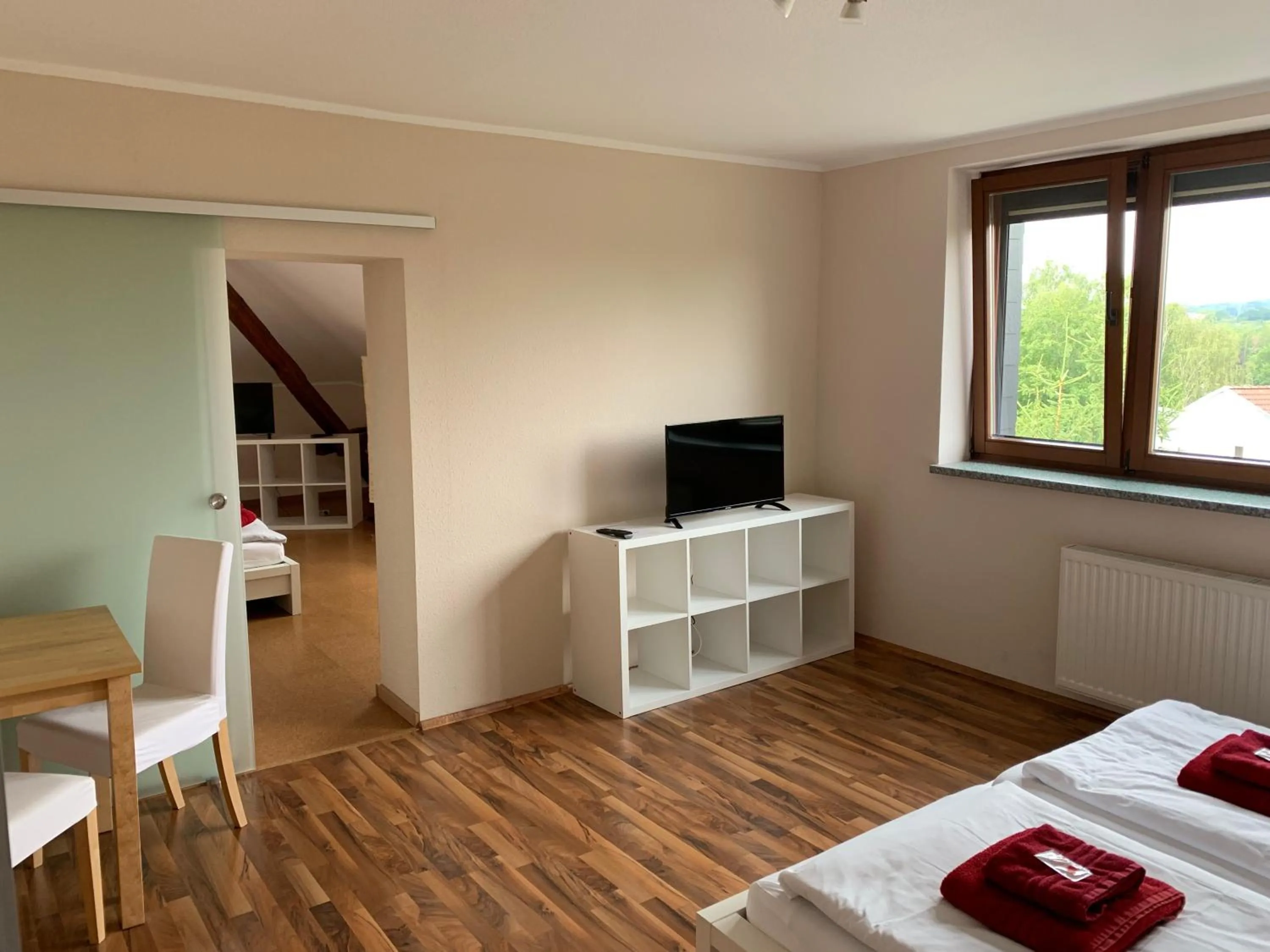 Photo of the whole room, Bed in Hotel Am Rittergut