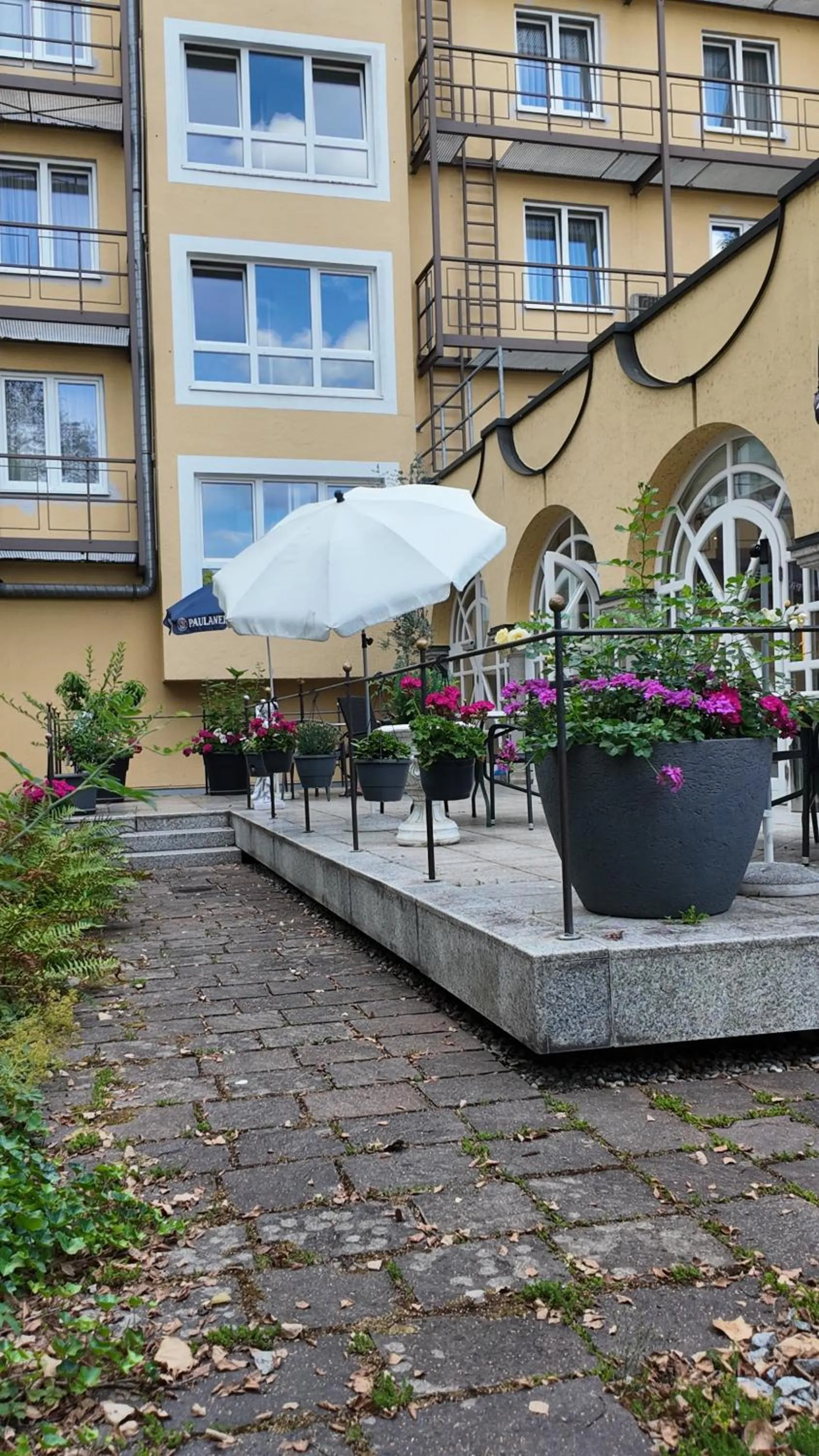 Garden in Hotel Aurbacher Hof GmbH