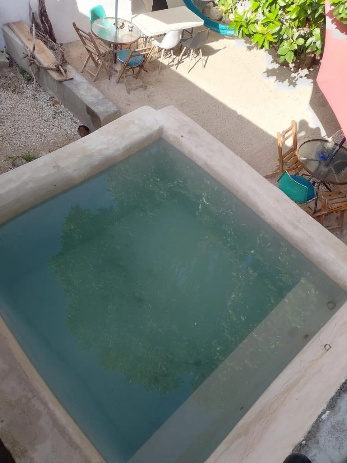 Swimming pool in La Casa del Kéej Hostel