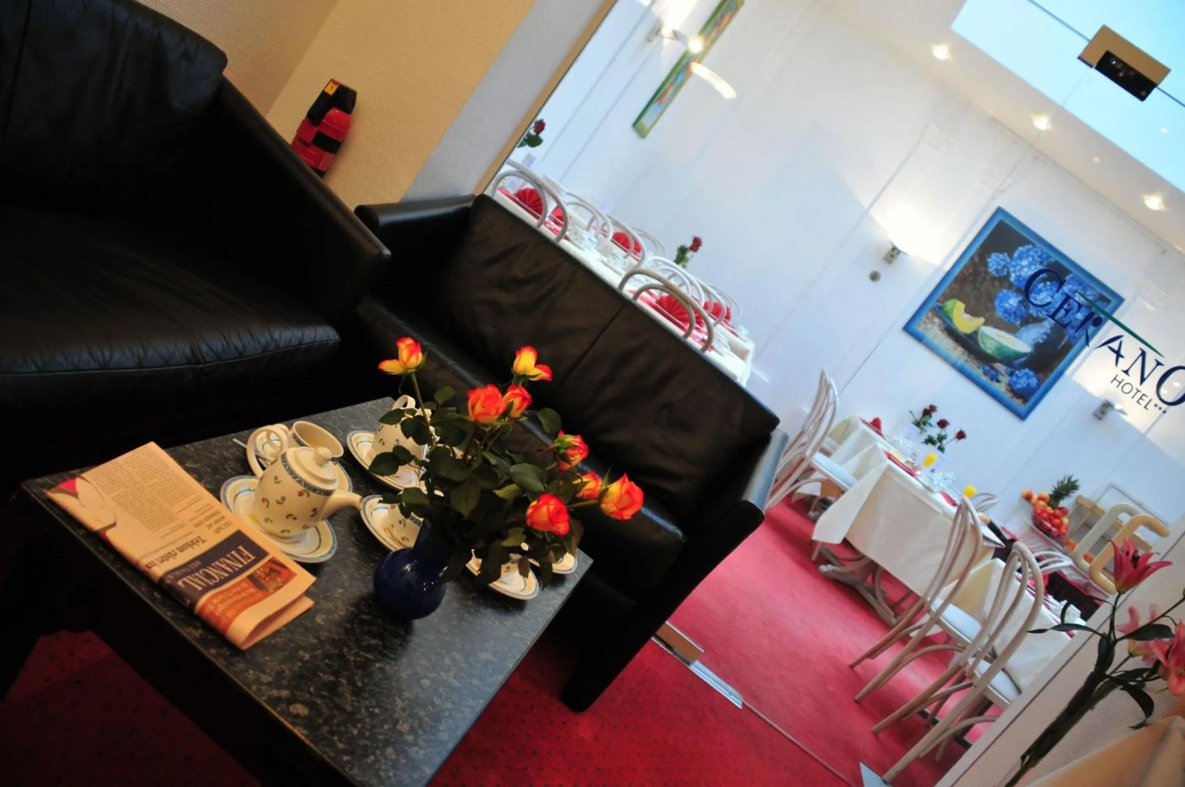 Lobby or reception in Cerano City Hotel Köln am Dom