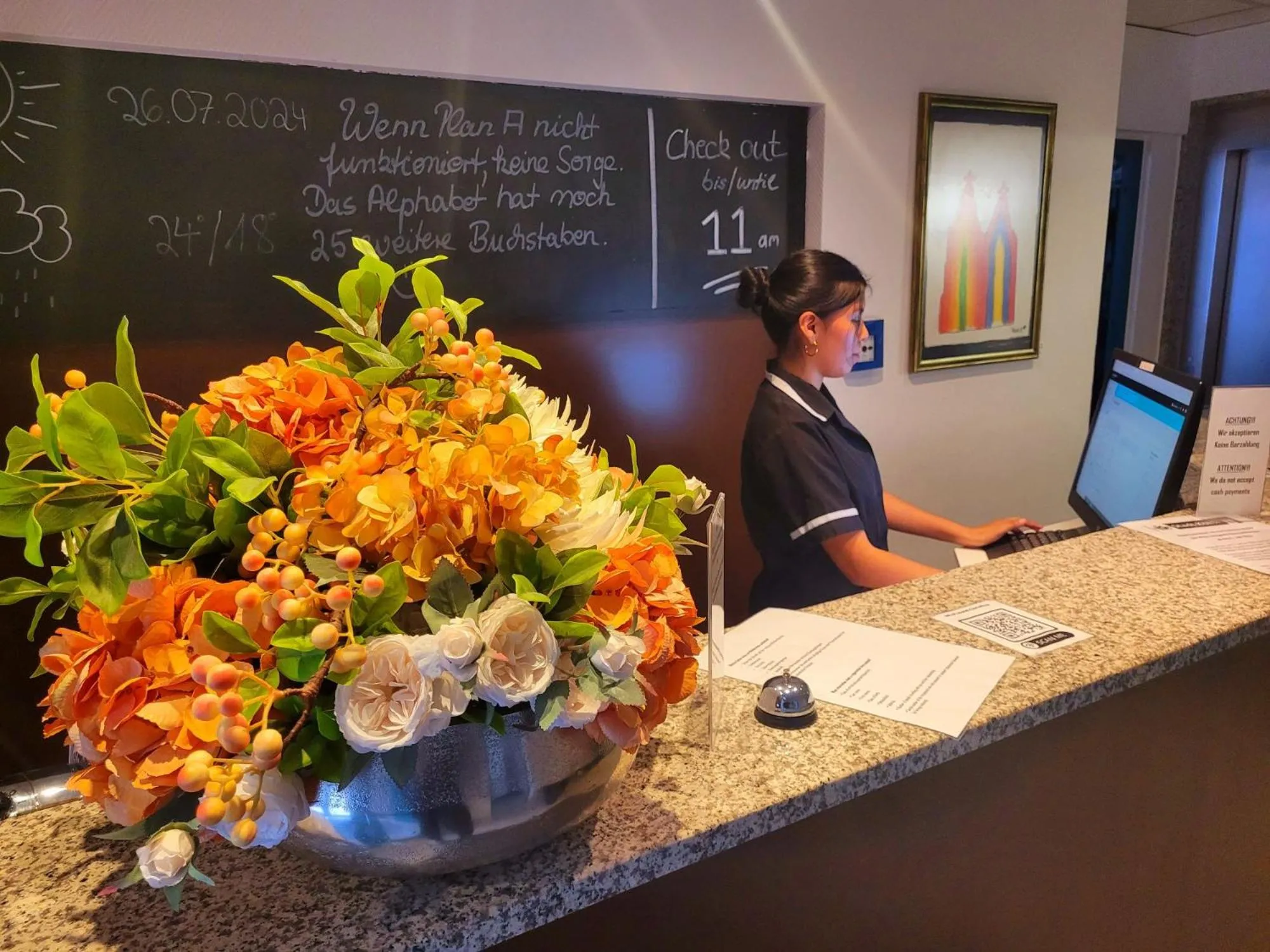 Staff in Hotel Christina