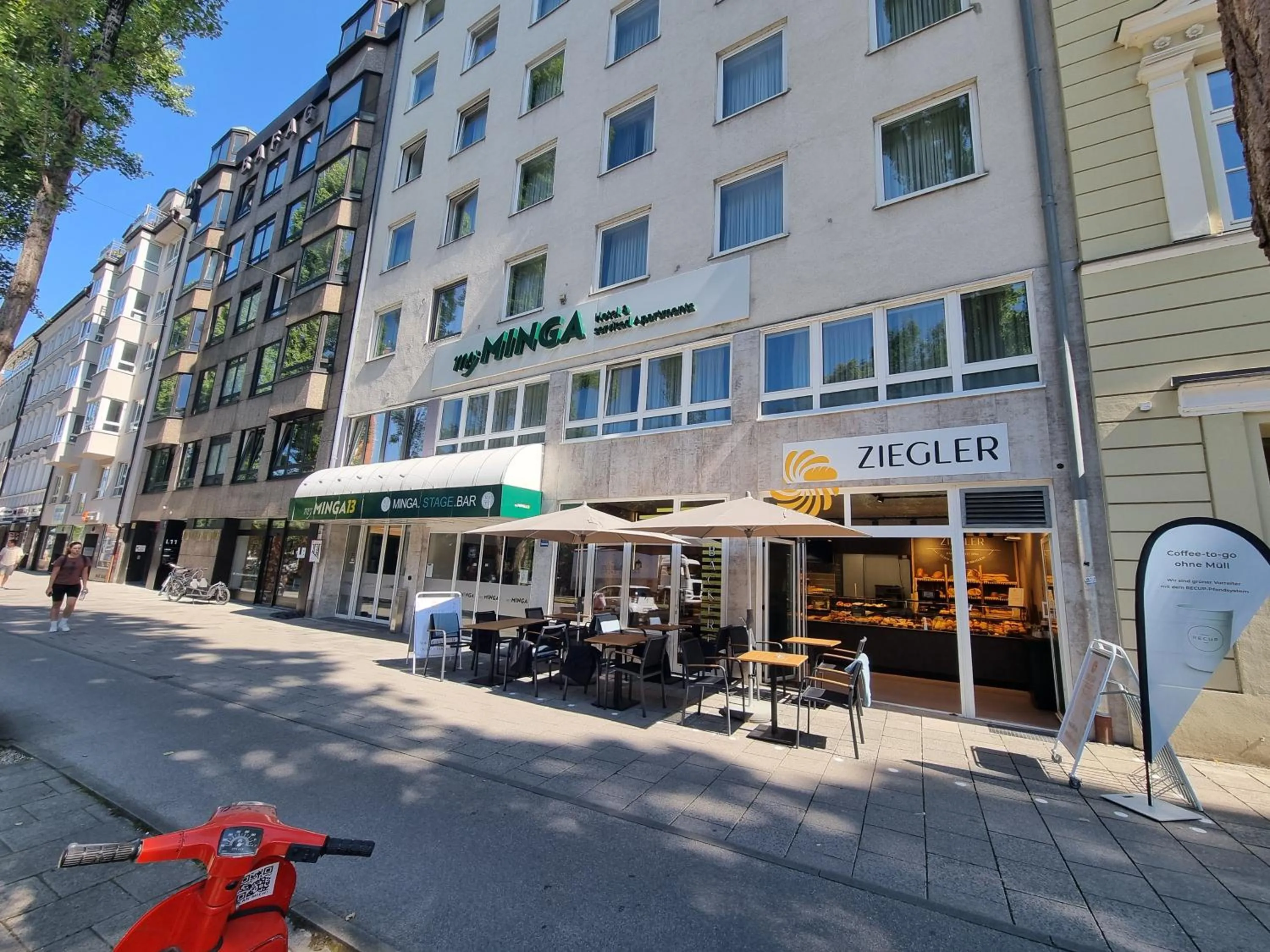 Property building in myMINGA13 - Hotel & serviced Apartments