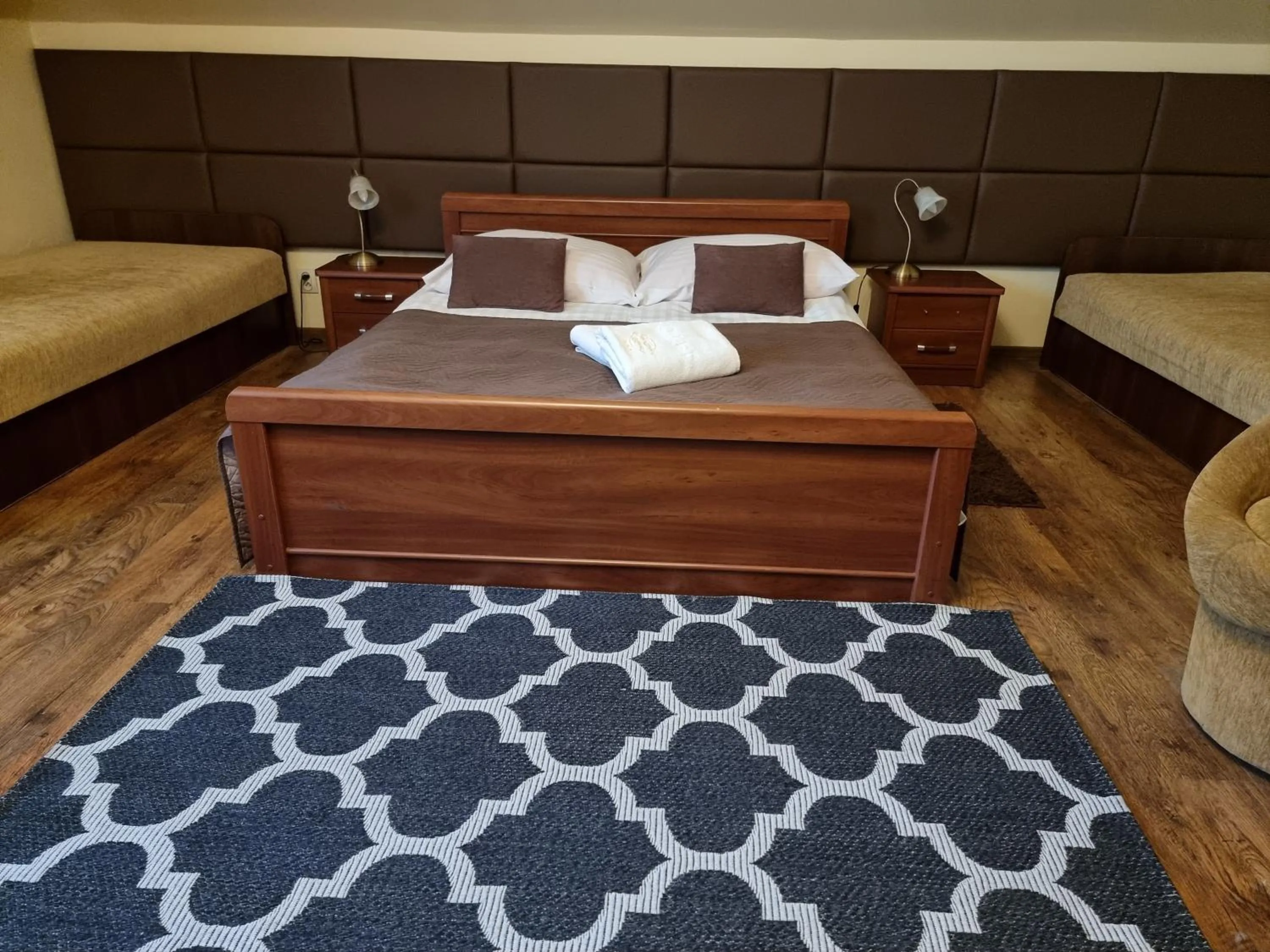 Bedroom, Bed in Dworek za Lasem