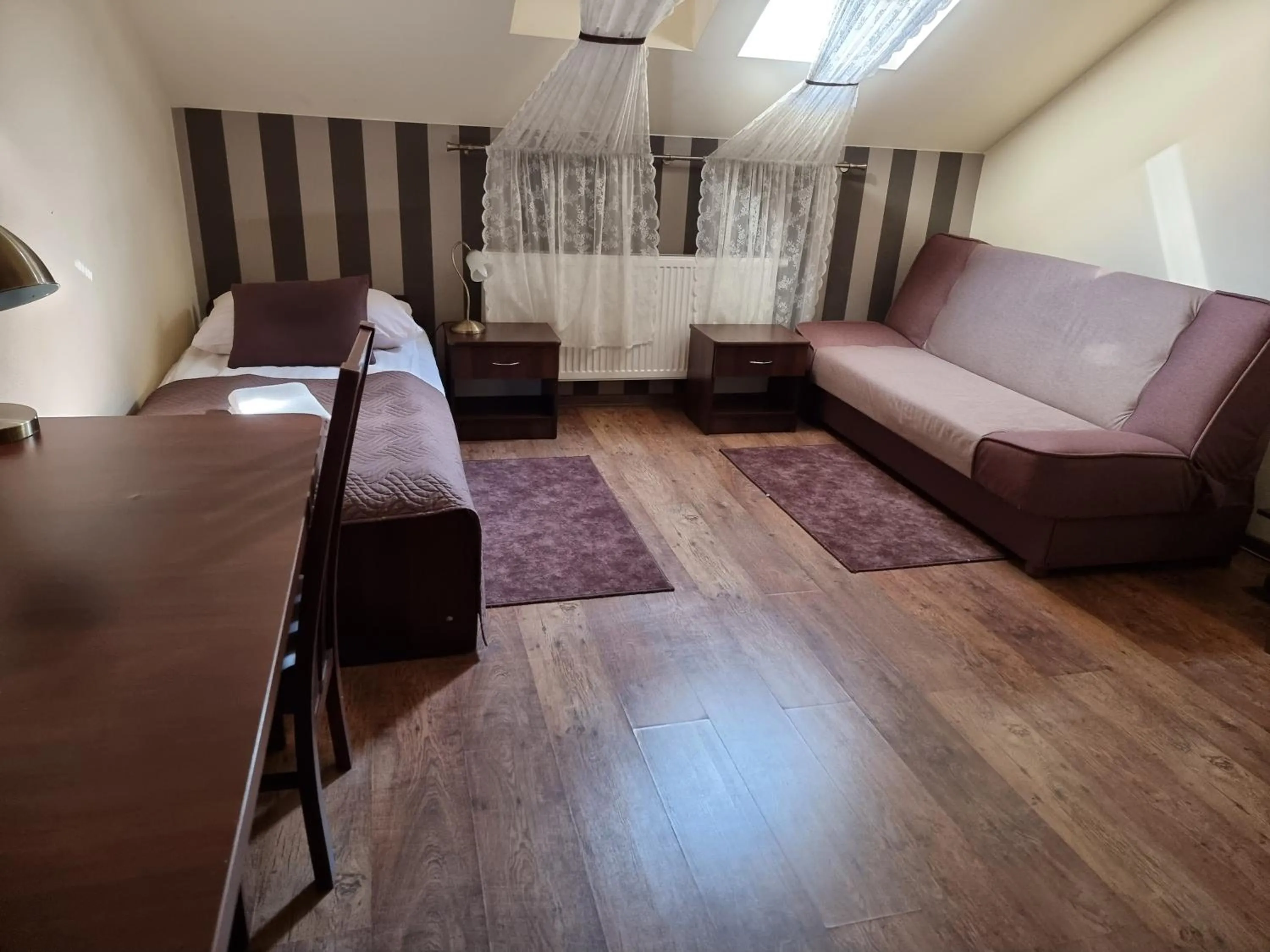 Bedroom in Dworek za Lasem