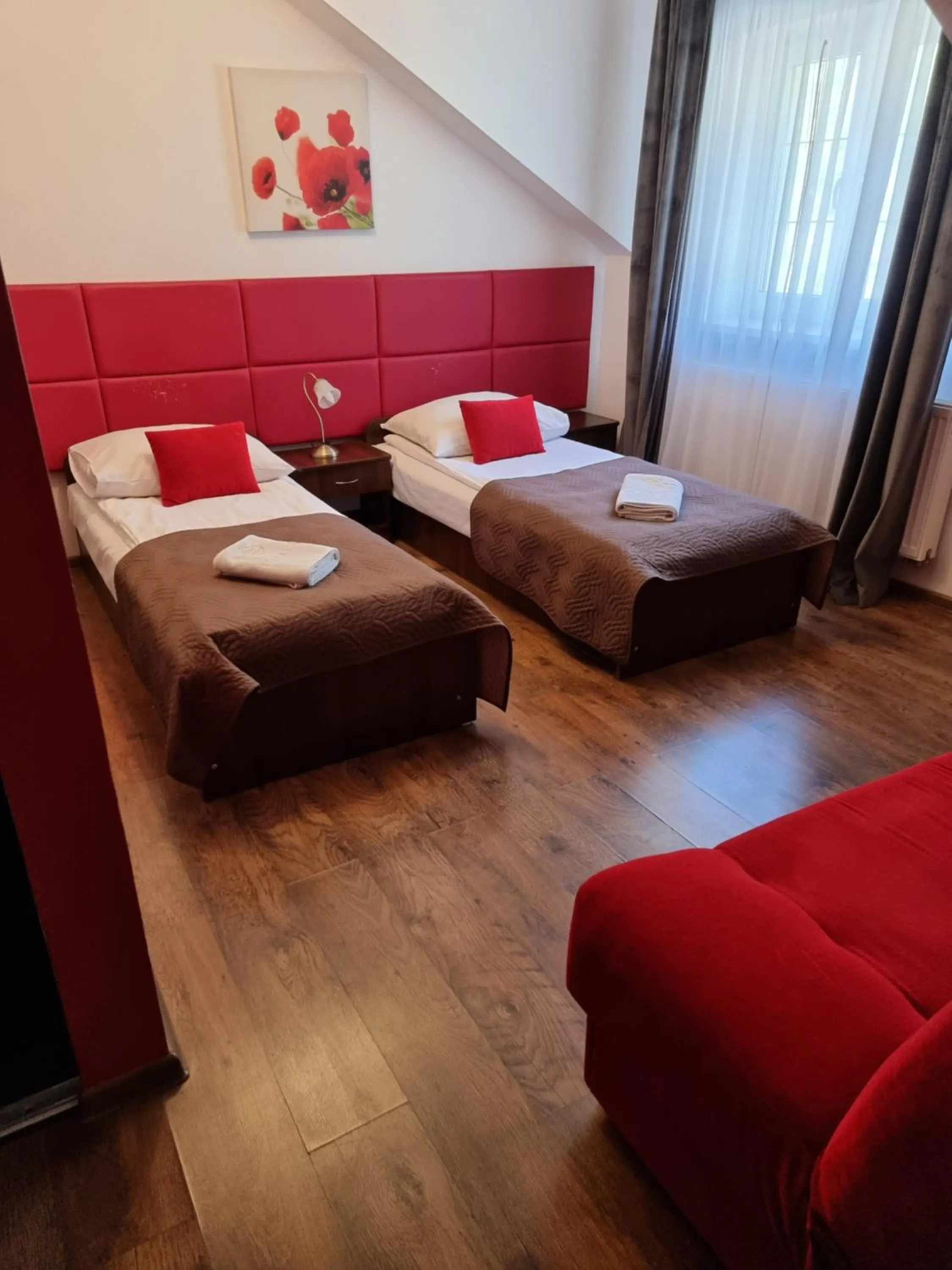 Bedroom, Bed in Dworek za Lasem