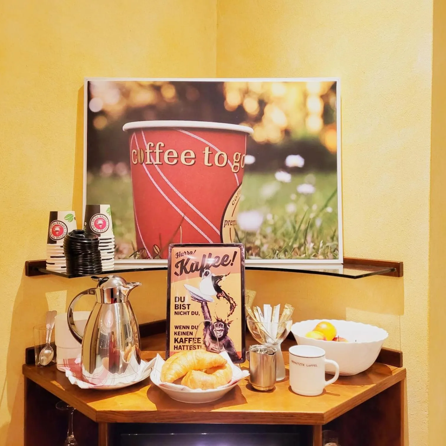 Coffee/tea facilities in Retro - Art - Hotel Lünen