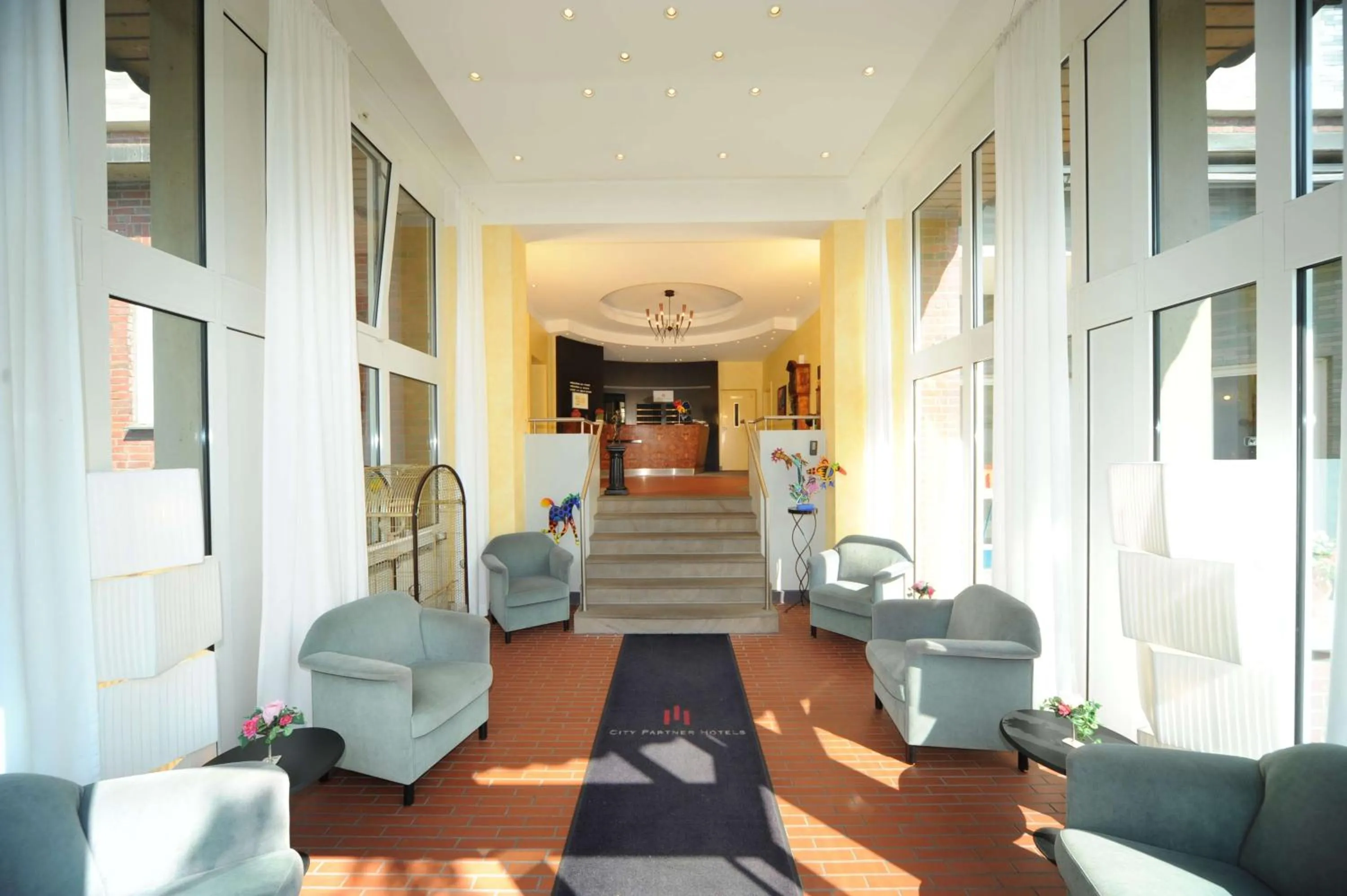 Lobby or reception in Retro - Art - Hotel Lünen