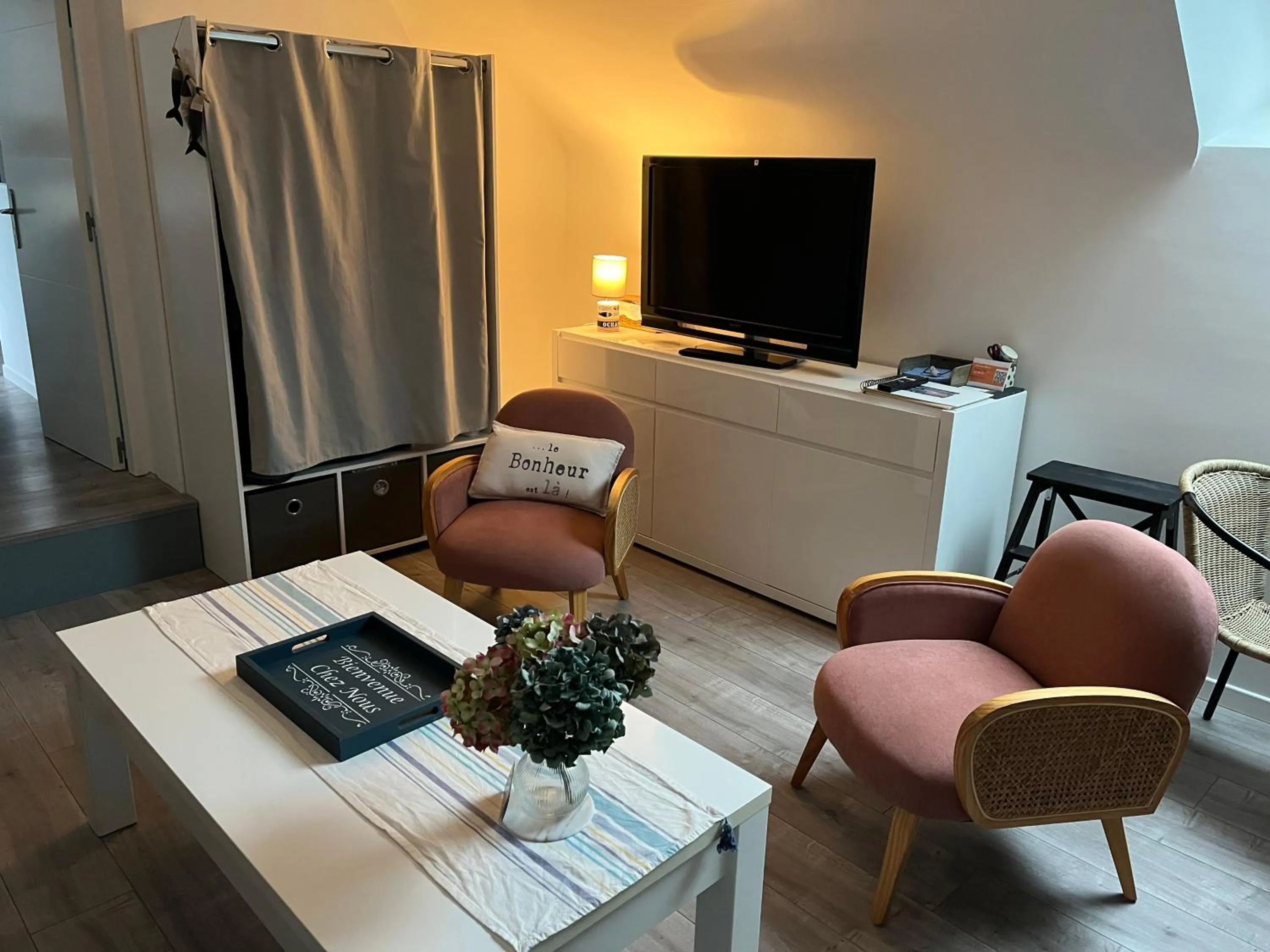 Seating area in Au plaisir d’accueillir