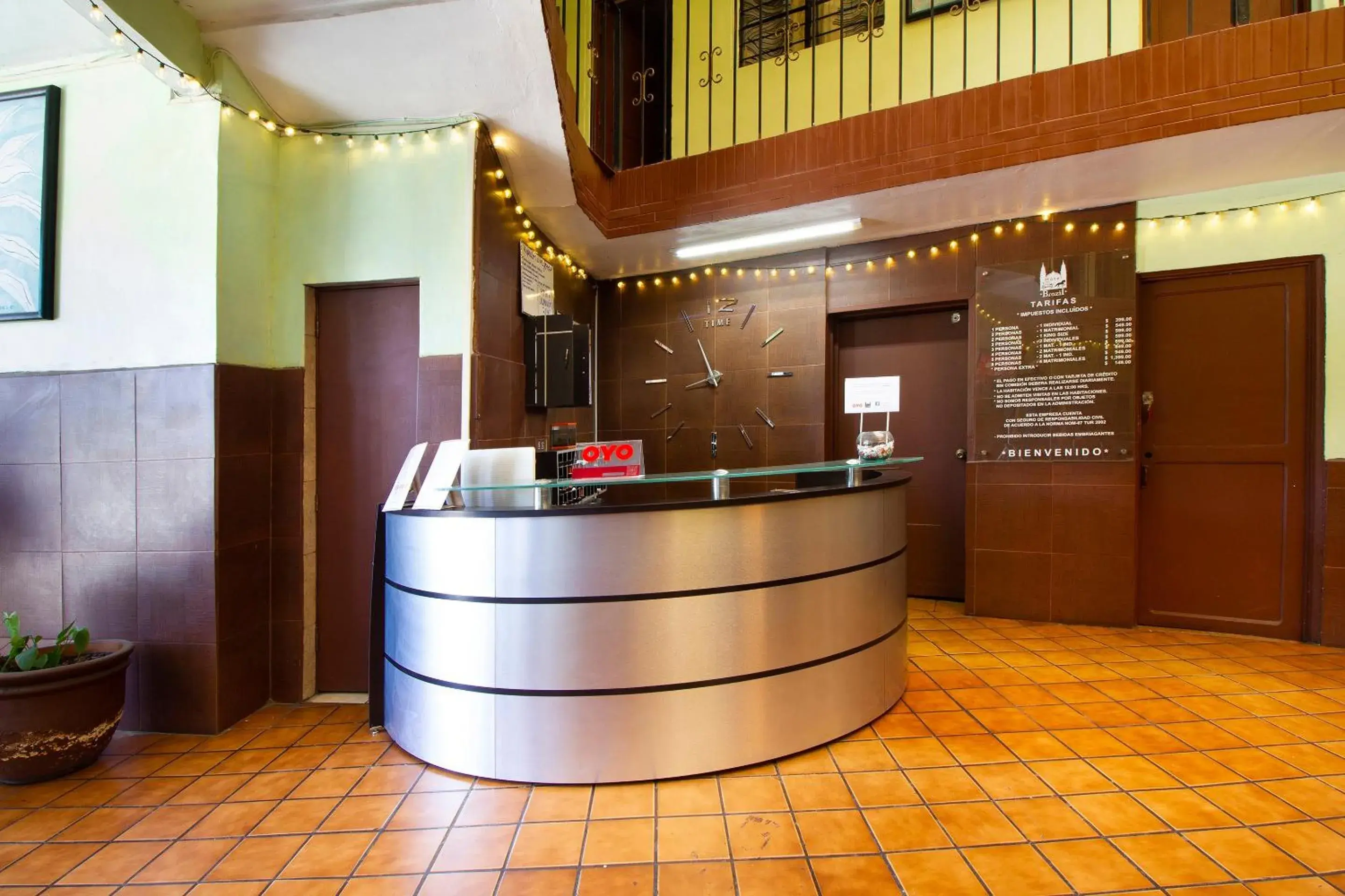 Lobby or reception in OYO Hotel Brazil,Guadalajara,Estadio Jalisco Lobby or reception in OYO Hotel Brazil,Guadalajara,Estadio Jalisco