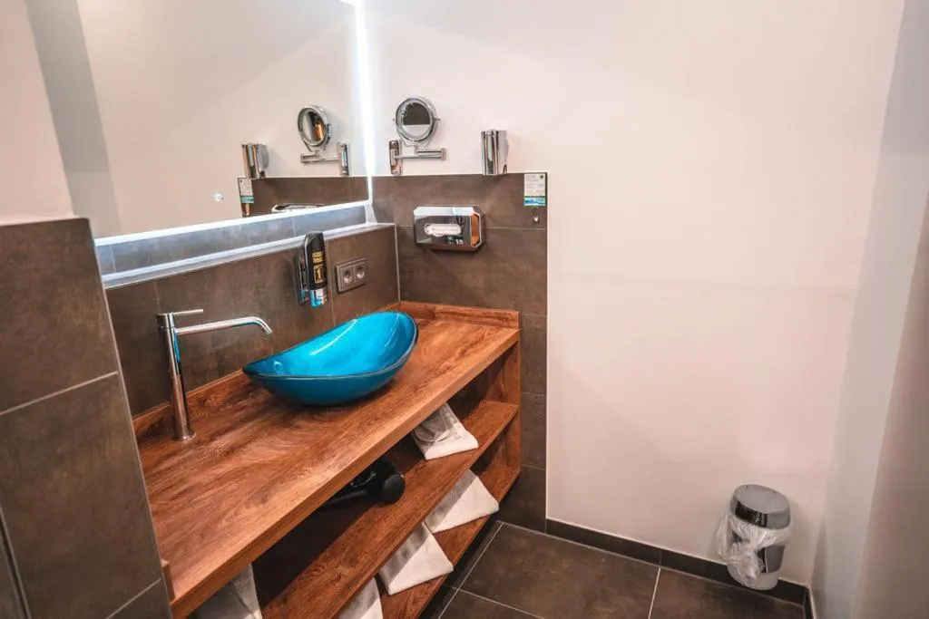 Bathroom in Steinberger Hof