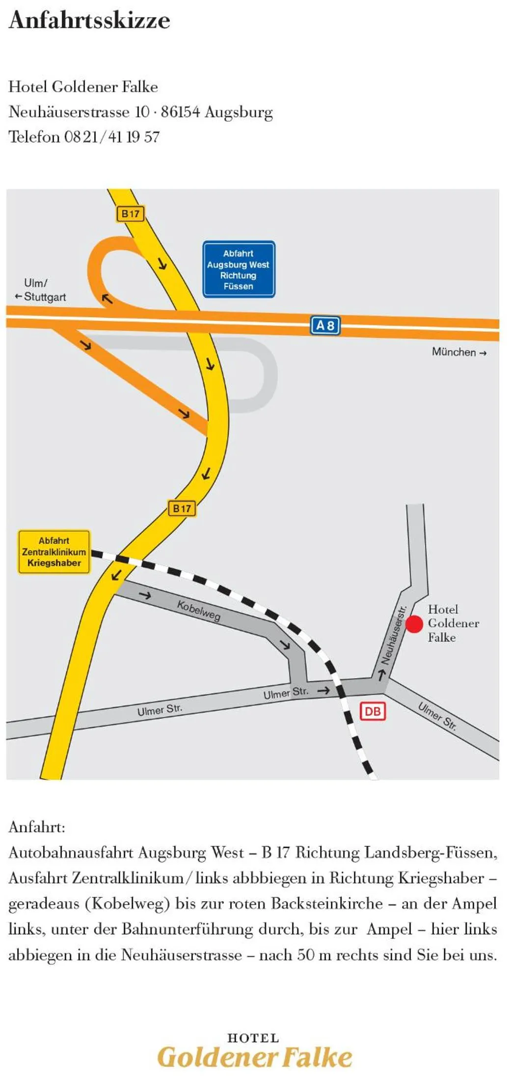 Hotel Augsburg Goldener Falke