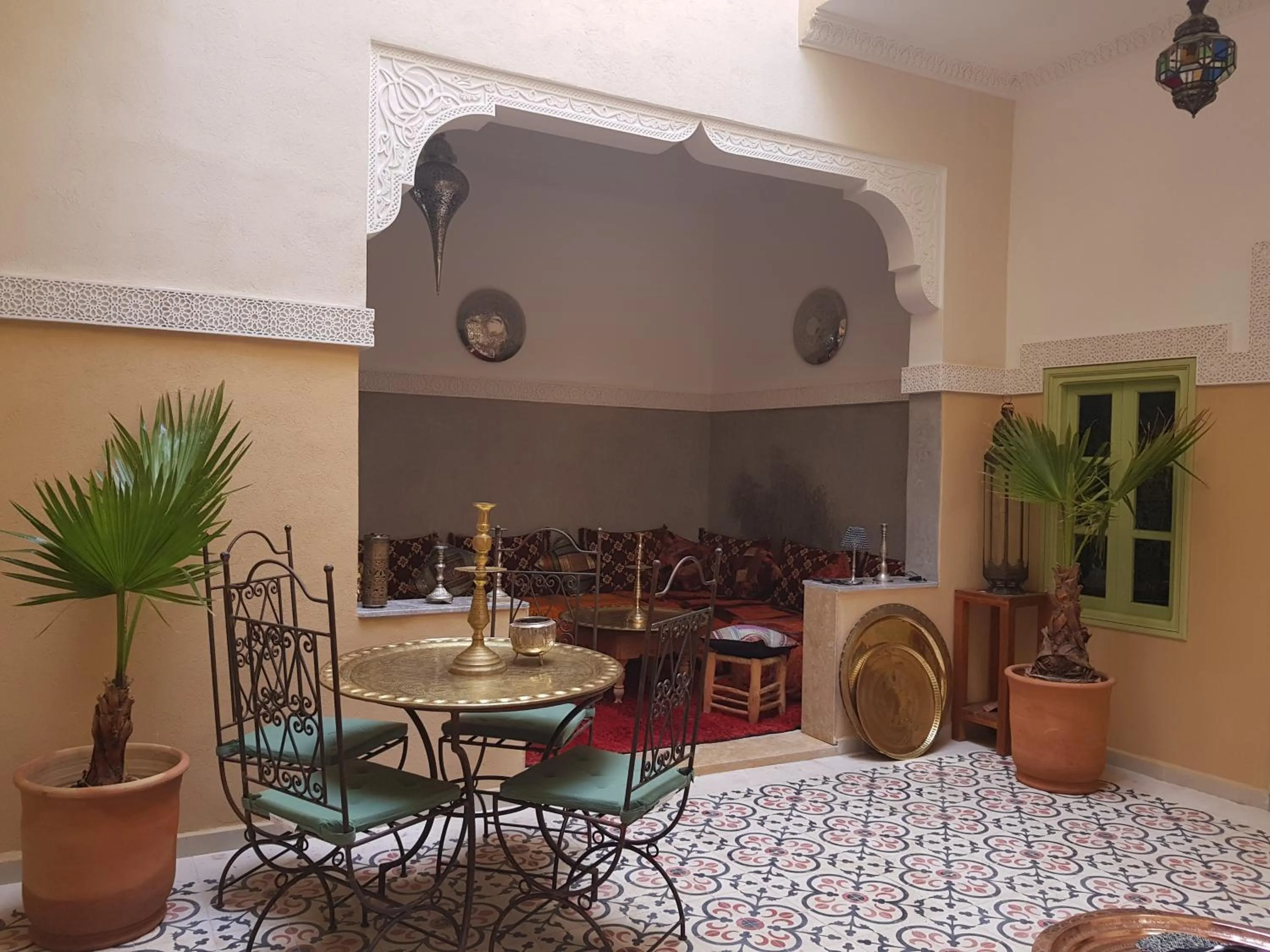 Patio in Riad la medersa