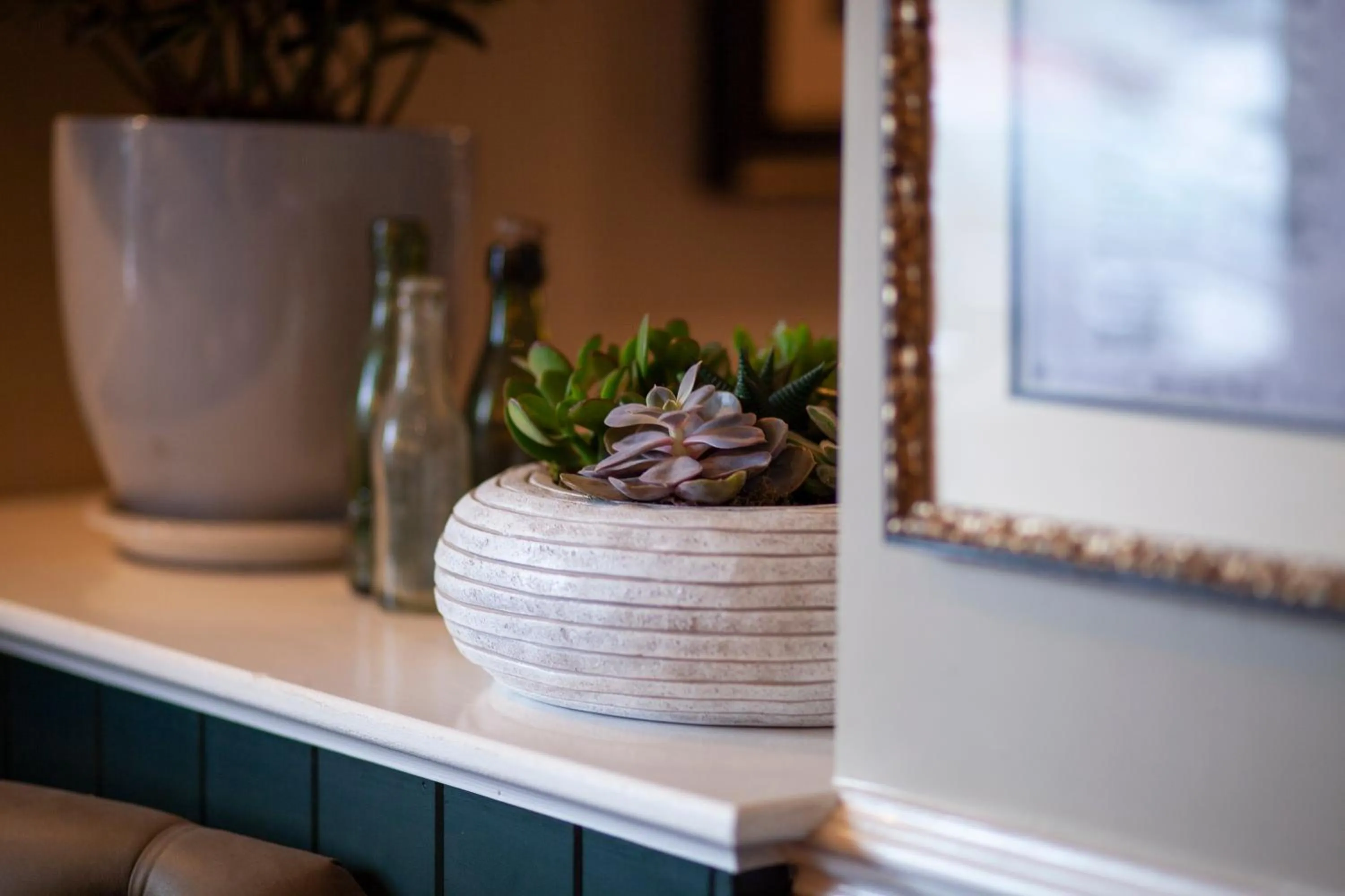 Decorative detail in The Bell - Brunning and Price