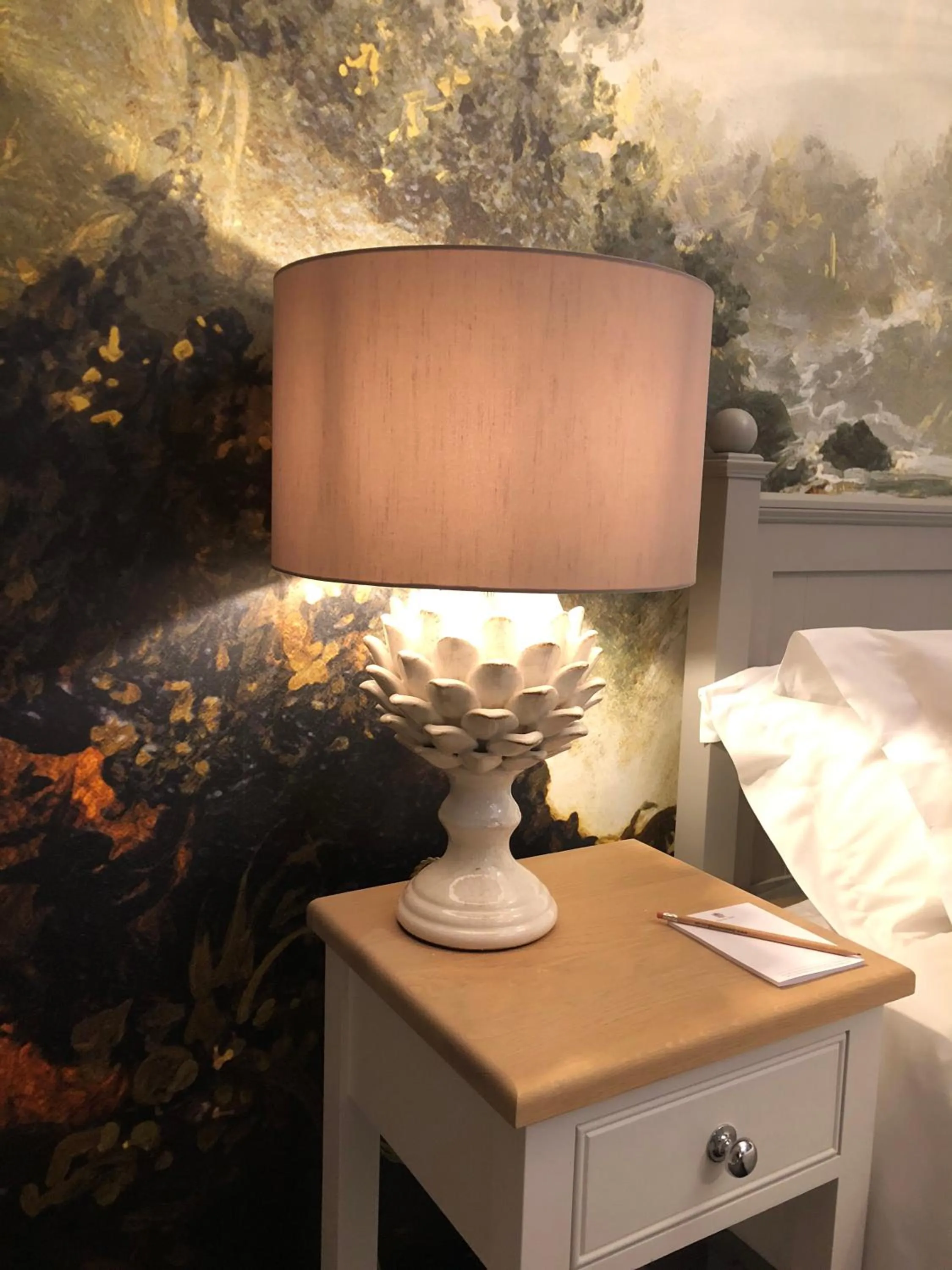 Decorative detail in The Bell - Brunning and Price