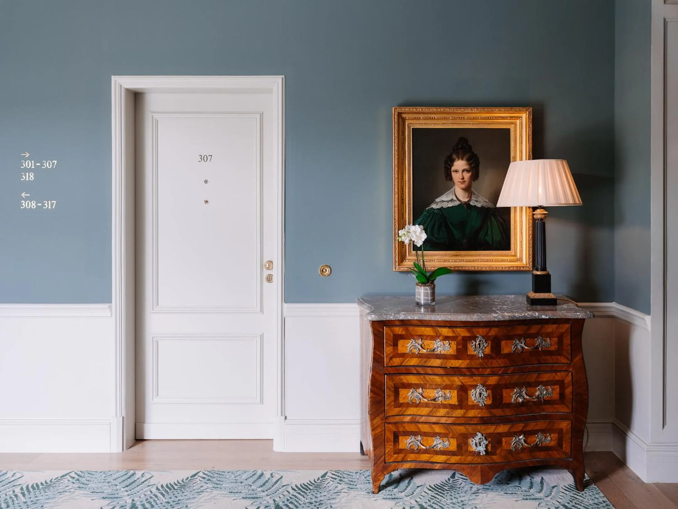 Decorative detail in Brenners Park Hotel & Spa, Oetker Hotels