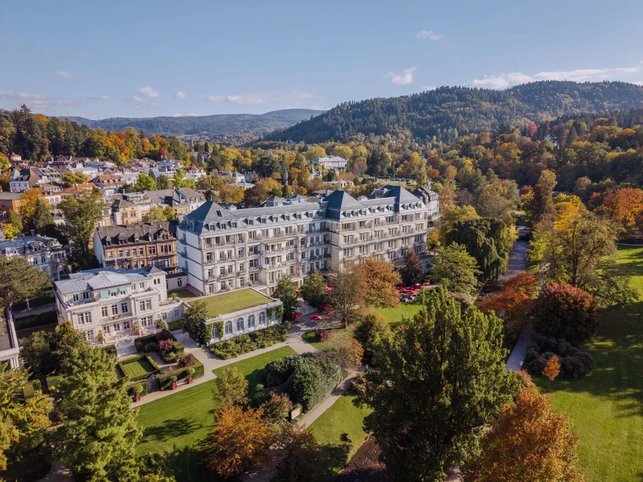 Bird's eye view in Brenners Park Hotel & Spa, Oetker Hotels