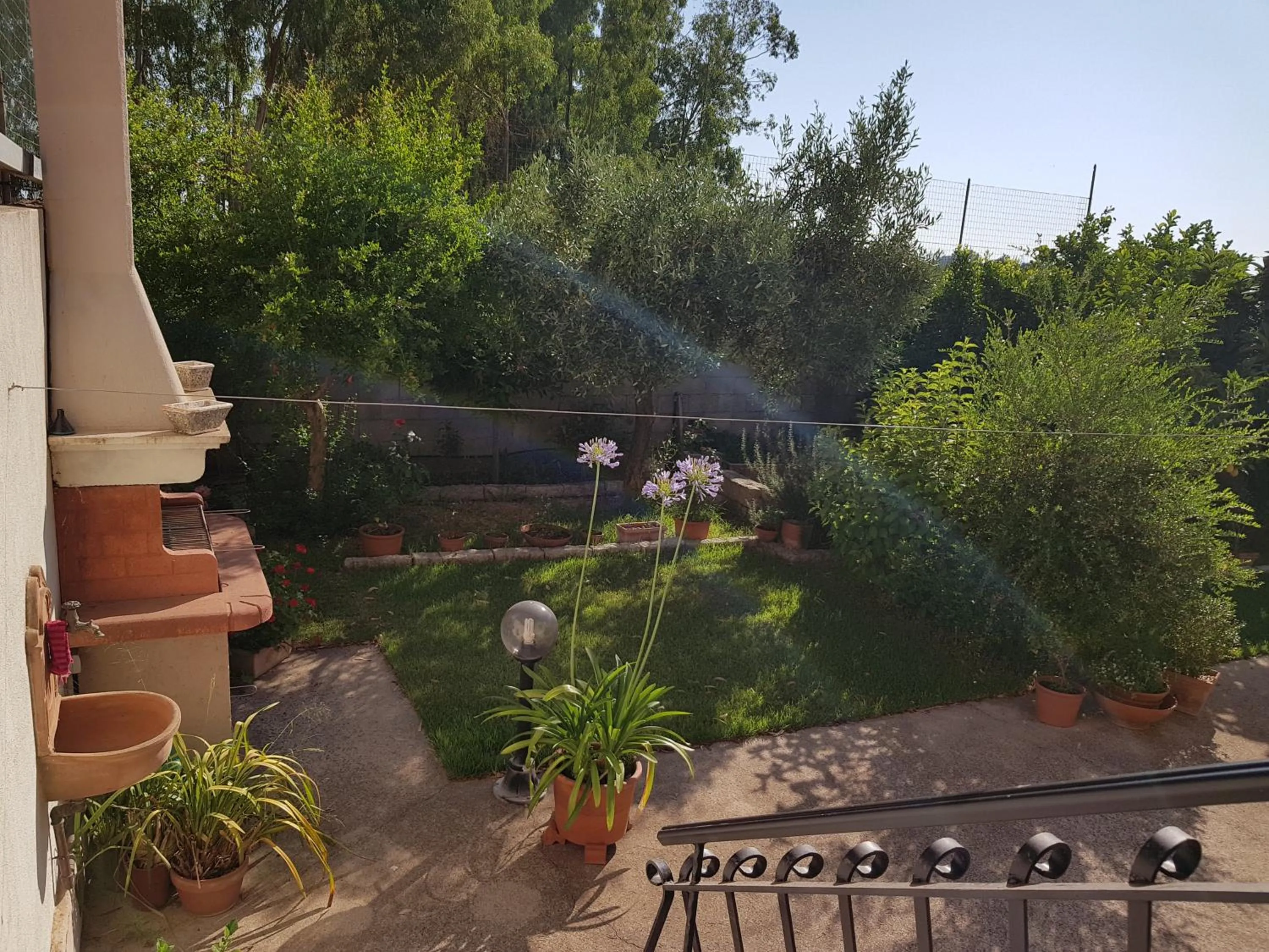 Patio in B&B al civico16